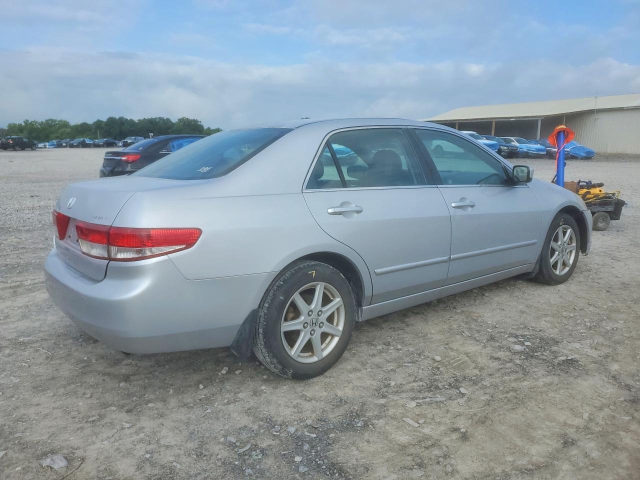 2003 Honda Accord Ex Silver vin: 1HGCM66503A103748