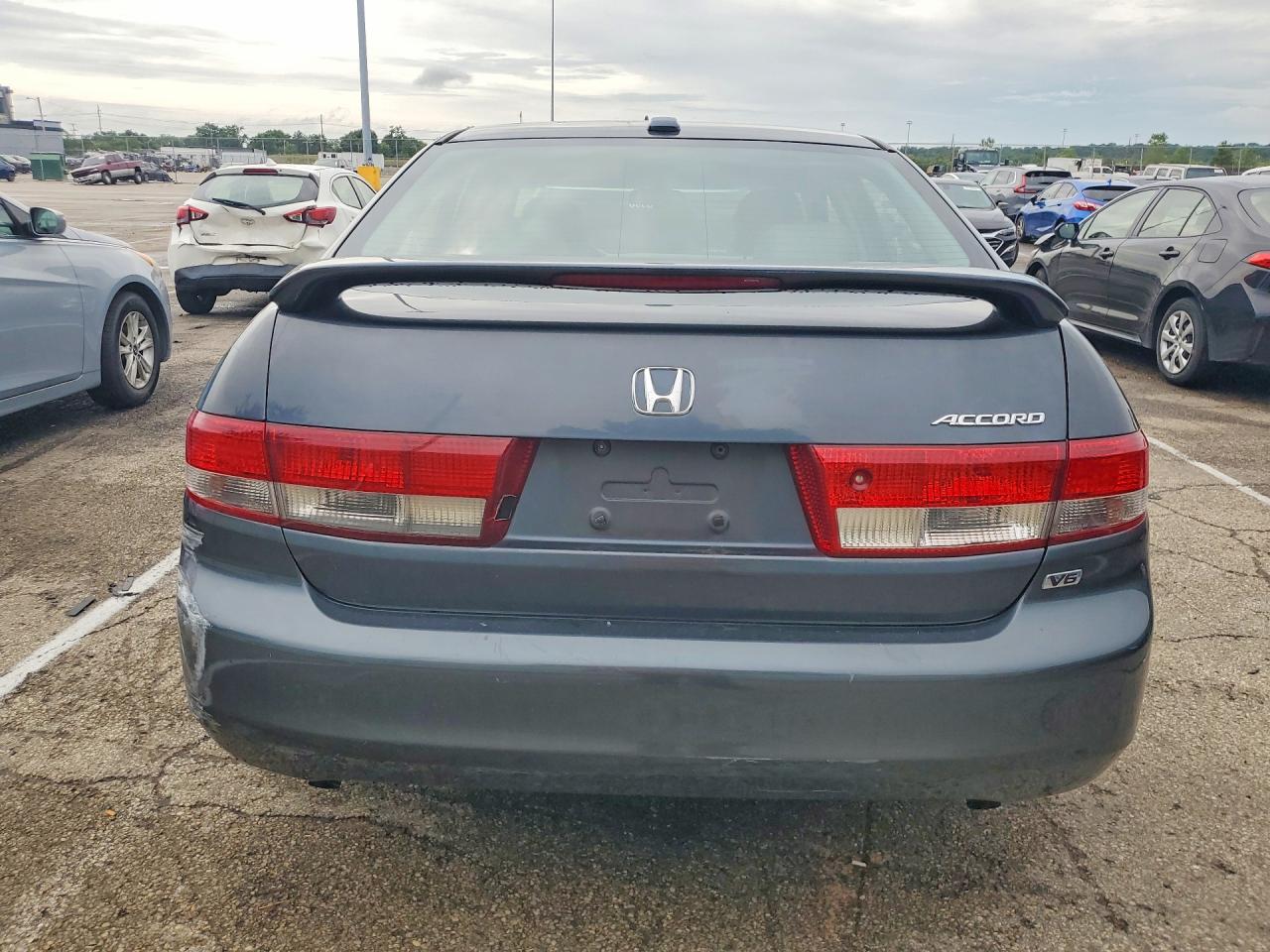 2004 Honda Accord Ex Blue vin: 1HGCM66504A009421