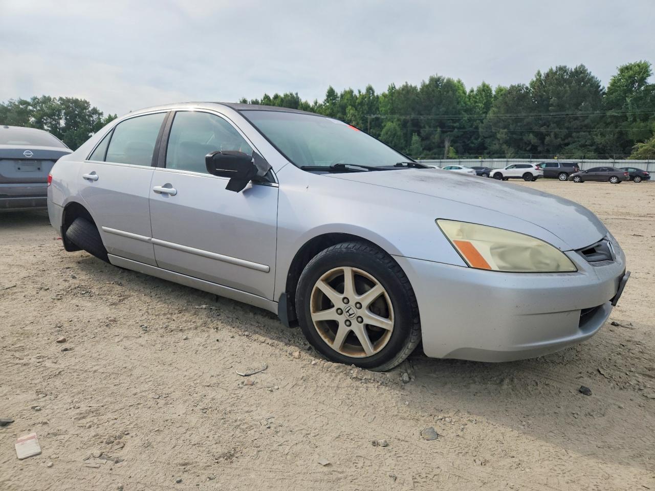 2004 Honda Accord Ex Серебряный vin: 1HGCM66504A011539