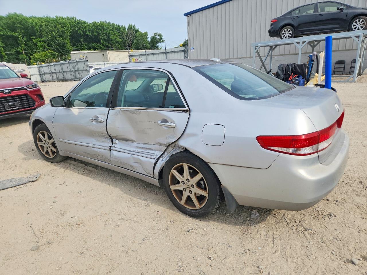 2004 Honda Accord Ex Серебряный vin: 1HGCM66504A011539