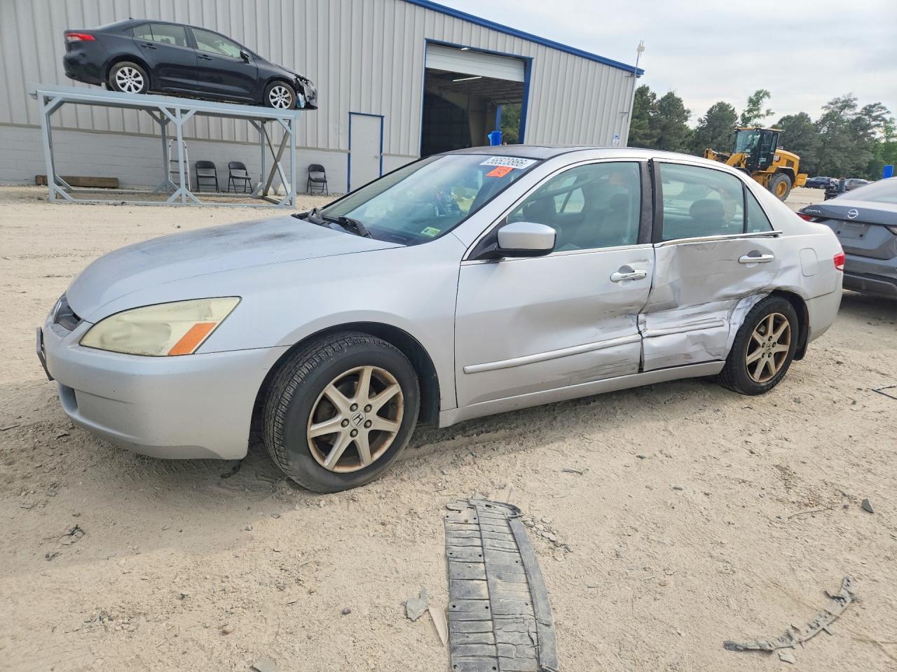 2004 Honda Accord Ex Серебряный vin: 1HGCM66504A011539