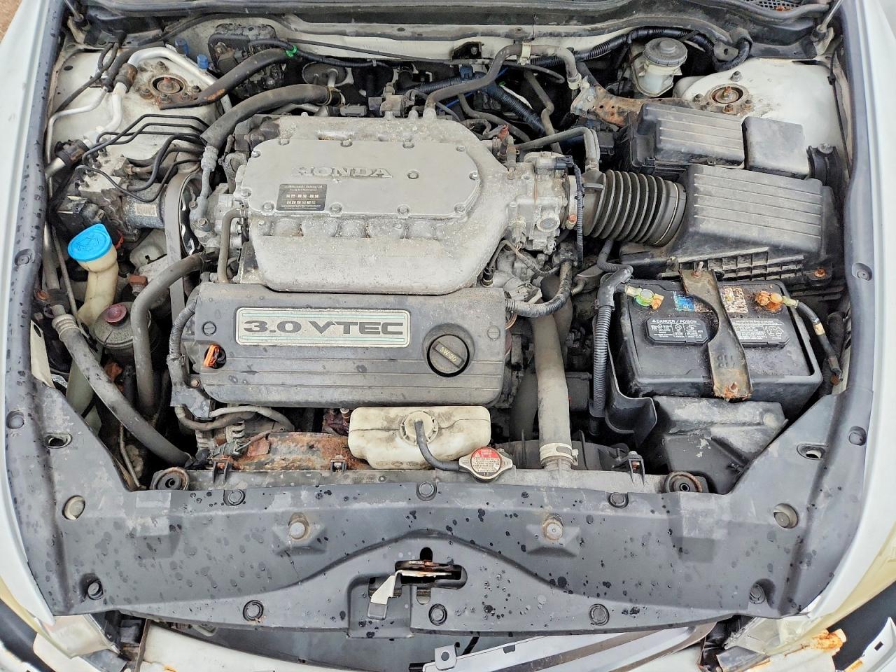 2004 Honda Accord Ex White vin: 1HGCM66504A041933