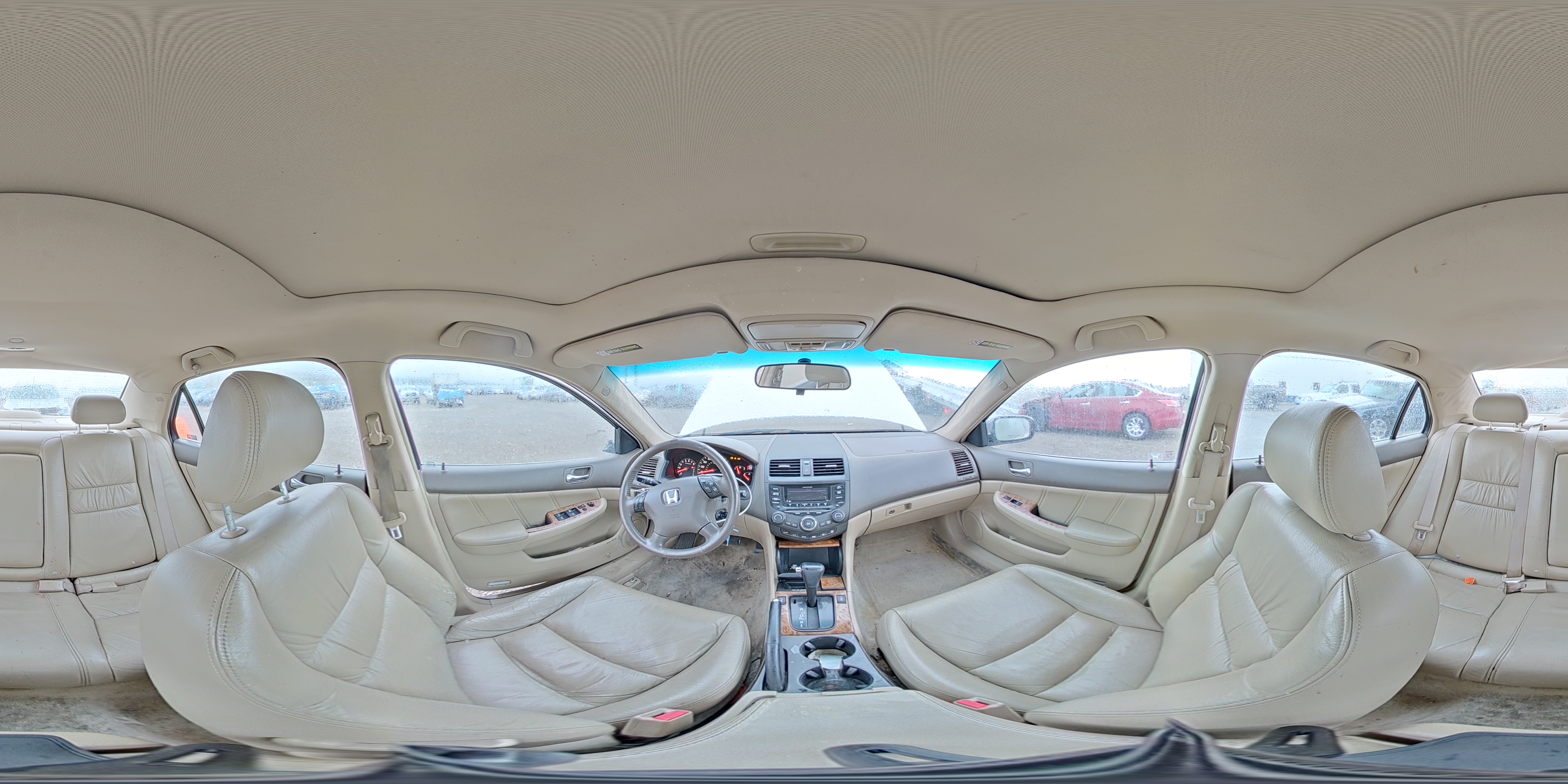 2004 Honda Accord Ex Белый vin: 1HGCM66504A044878