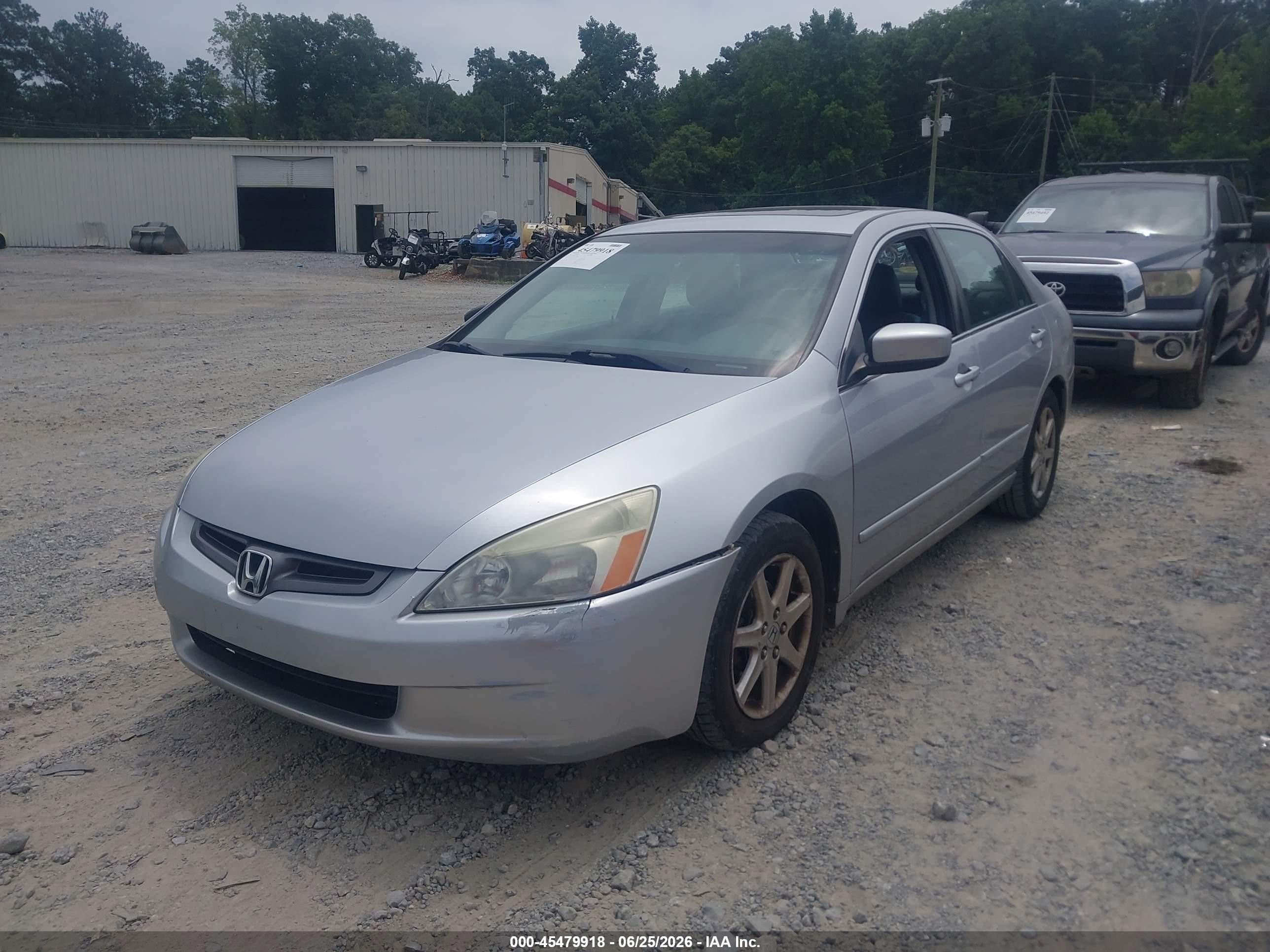 2004 Honda Accord 3.0 Ex Silver vin: 1HGCM66504A050860