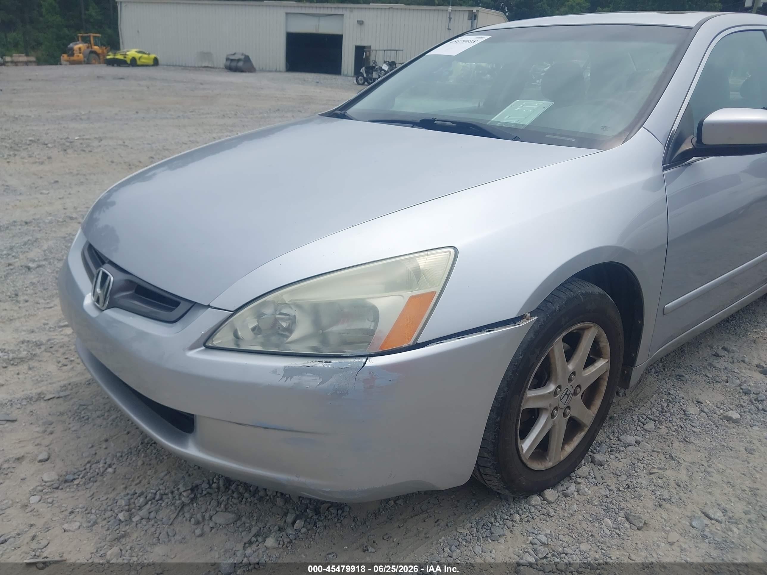 2004 Honda Accord 3.0 Ex Silver vin: 1HGCM66504A050860