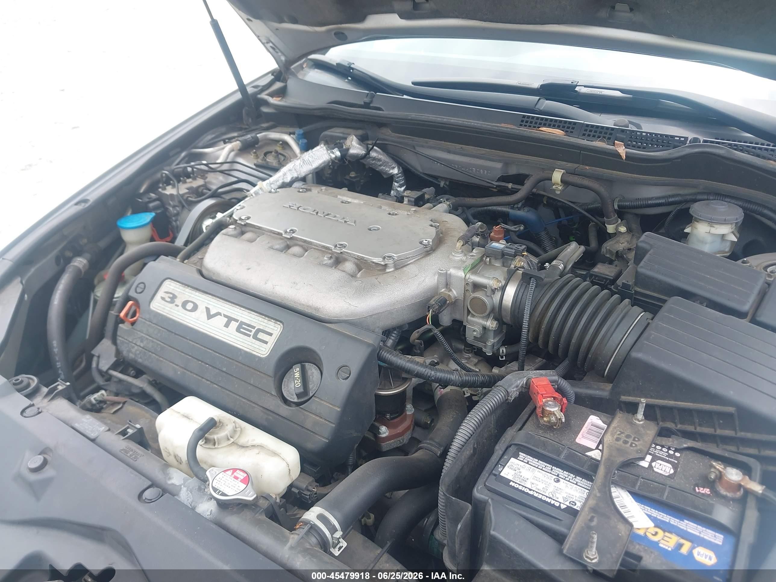 2004 Honda Accord 3.0 Ex Silver vin: 1HGCM66504A050860