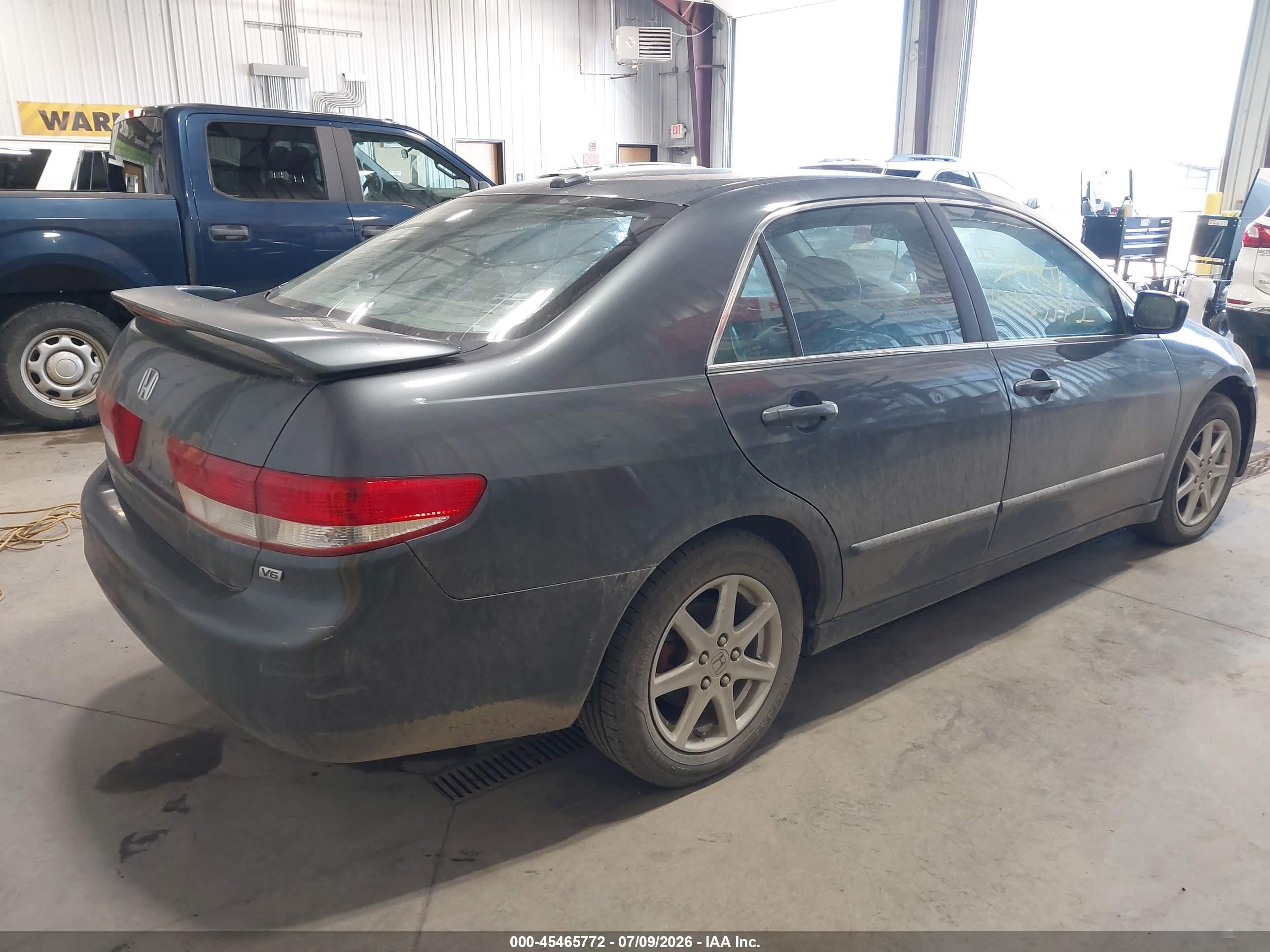 2004 Honda Accord 3.0 Ex Blue vin: 1HGCM66504A052446