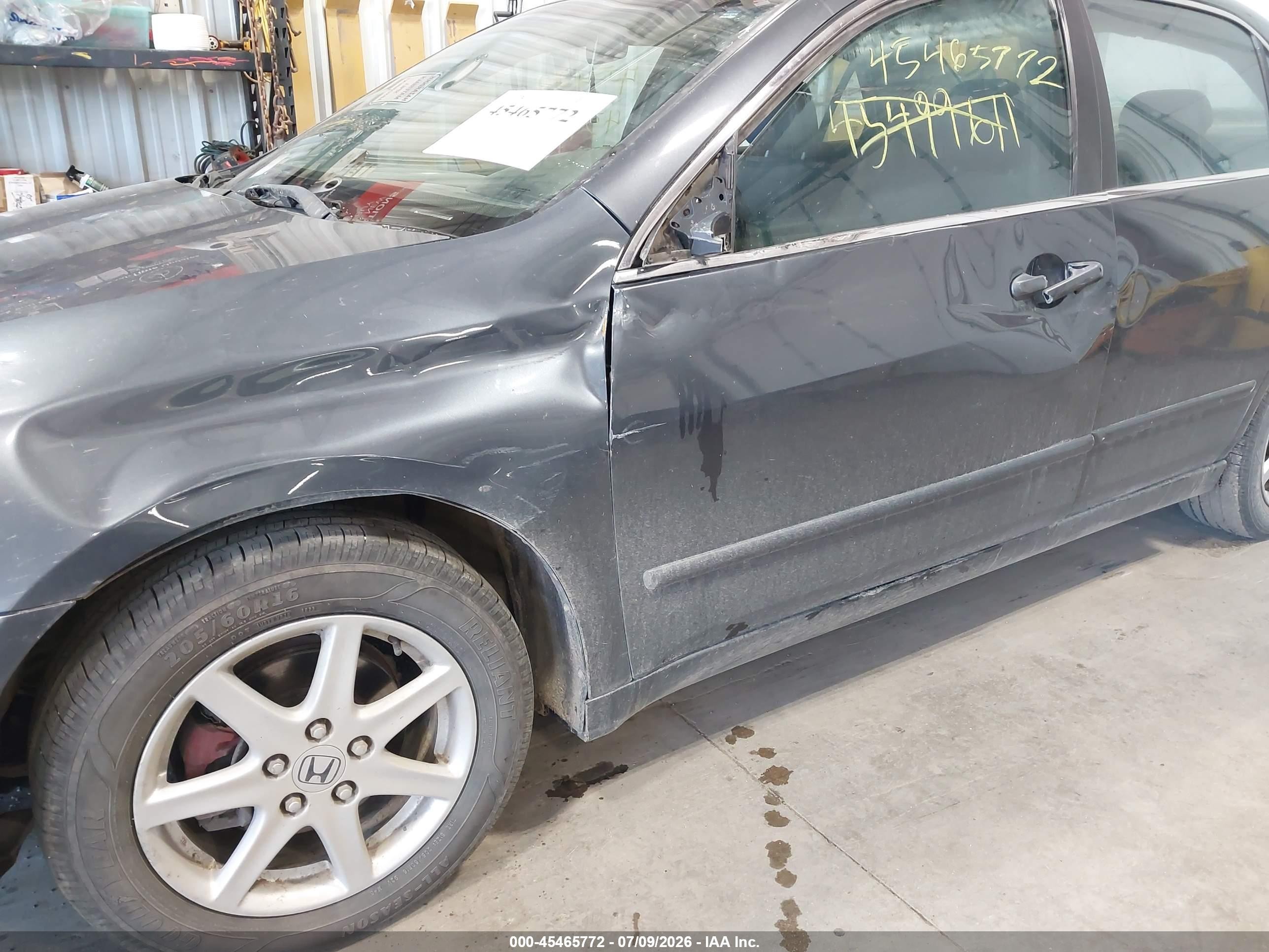 2004 Honda Accord 3.0 Ex Blue vin: 1HGCM66504A052446