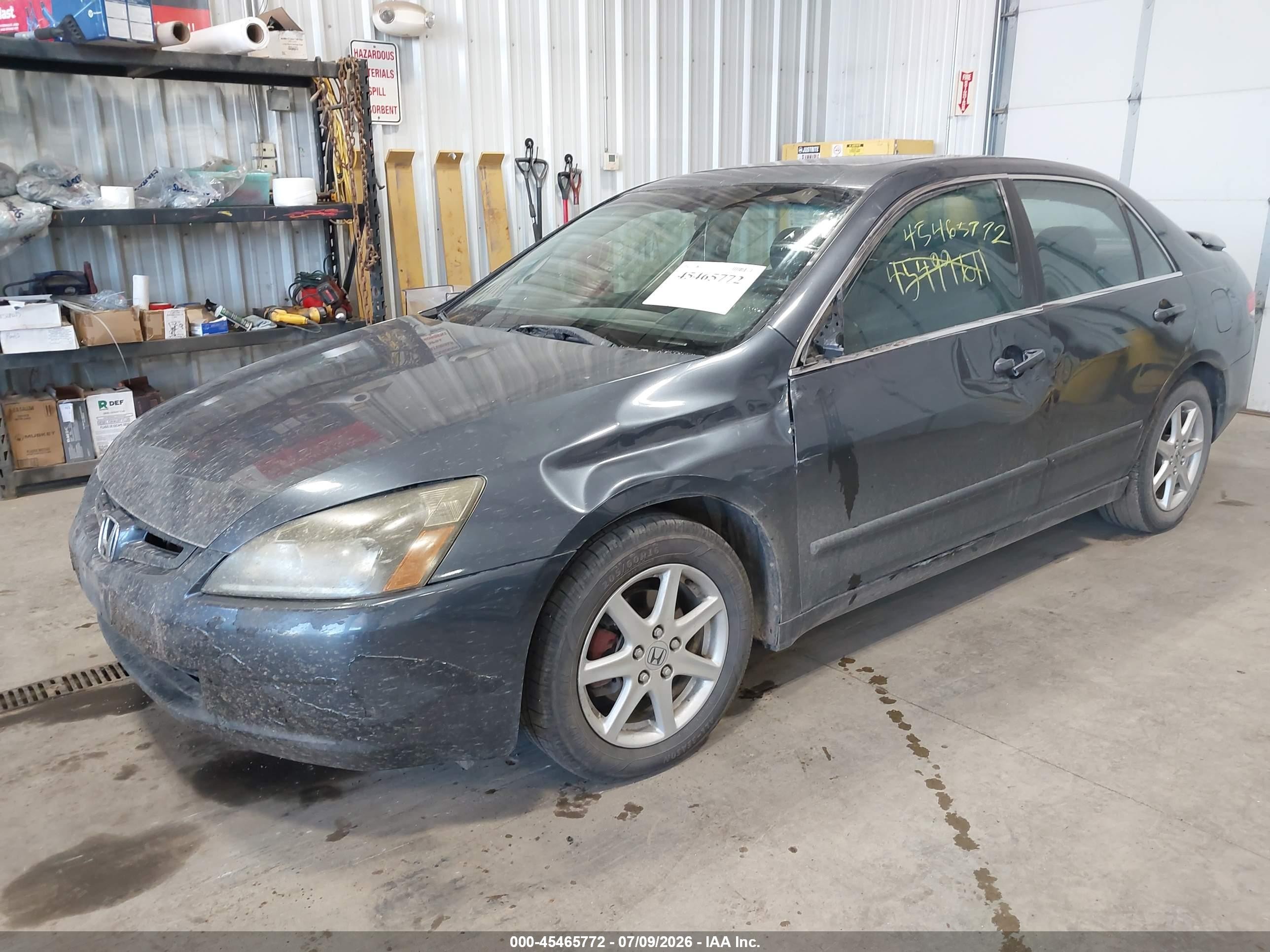 2004 Honda Accord 3.0 Ex Blue vin: 1HGCM66504A052446