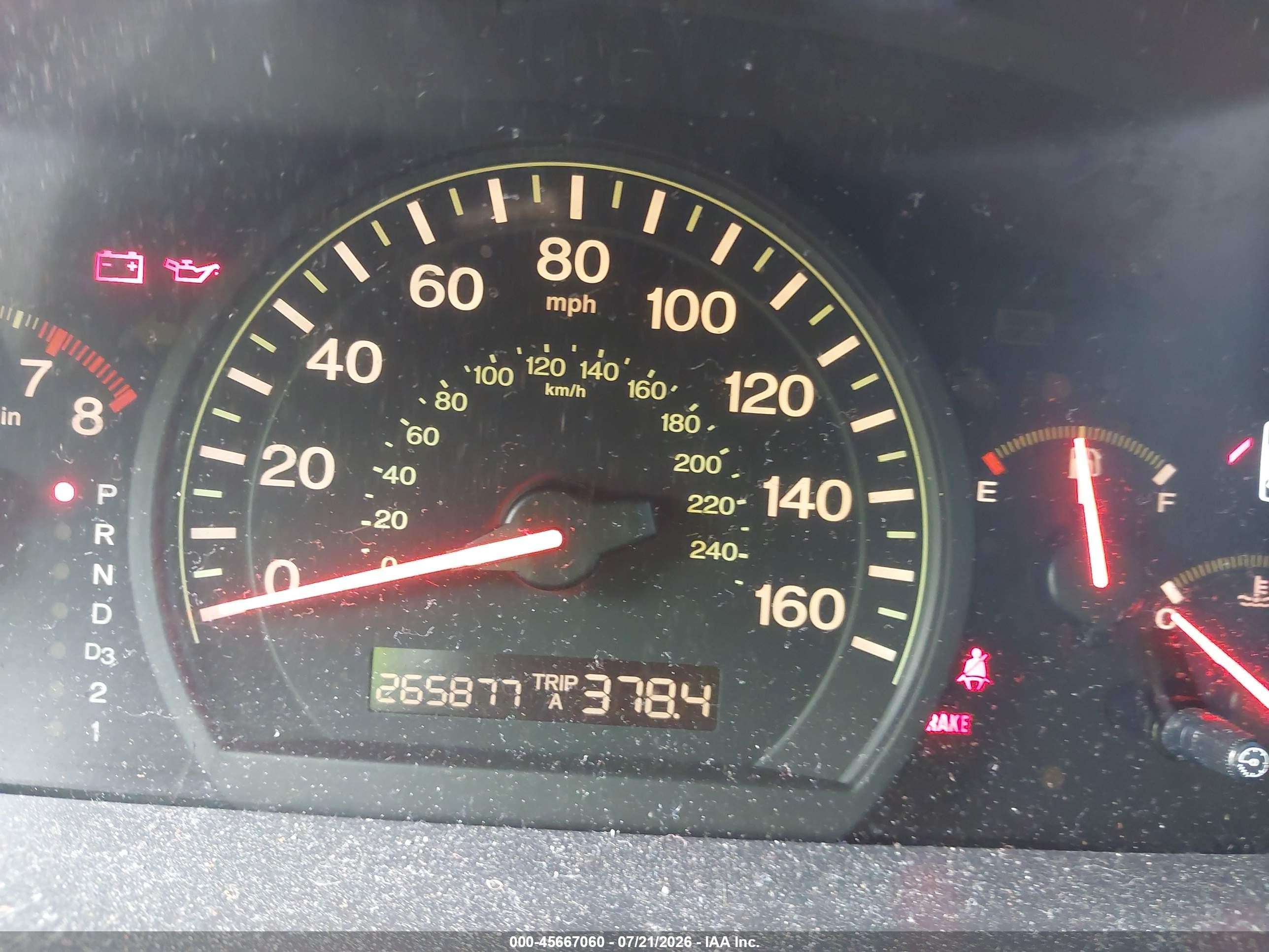 2004 Honda Accord 3.0 Ex Silver vin: 1HGCM66504A076780