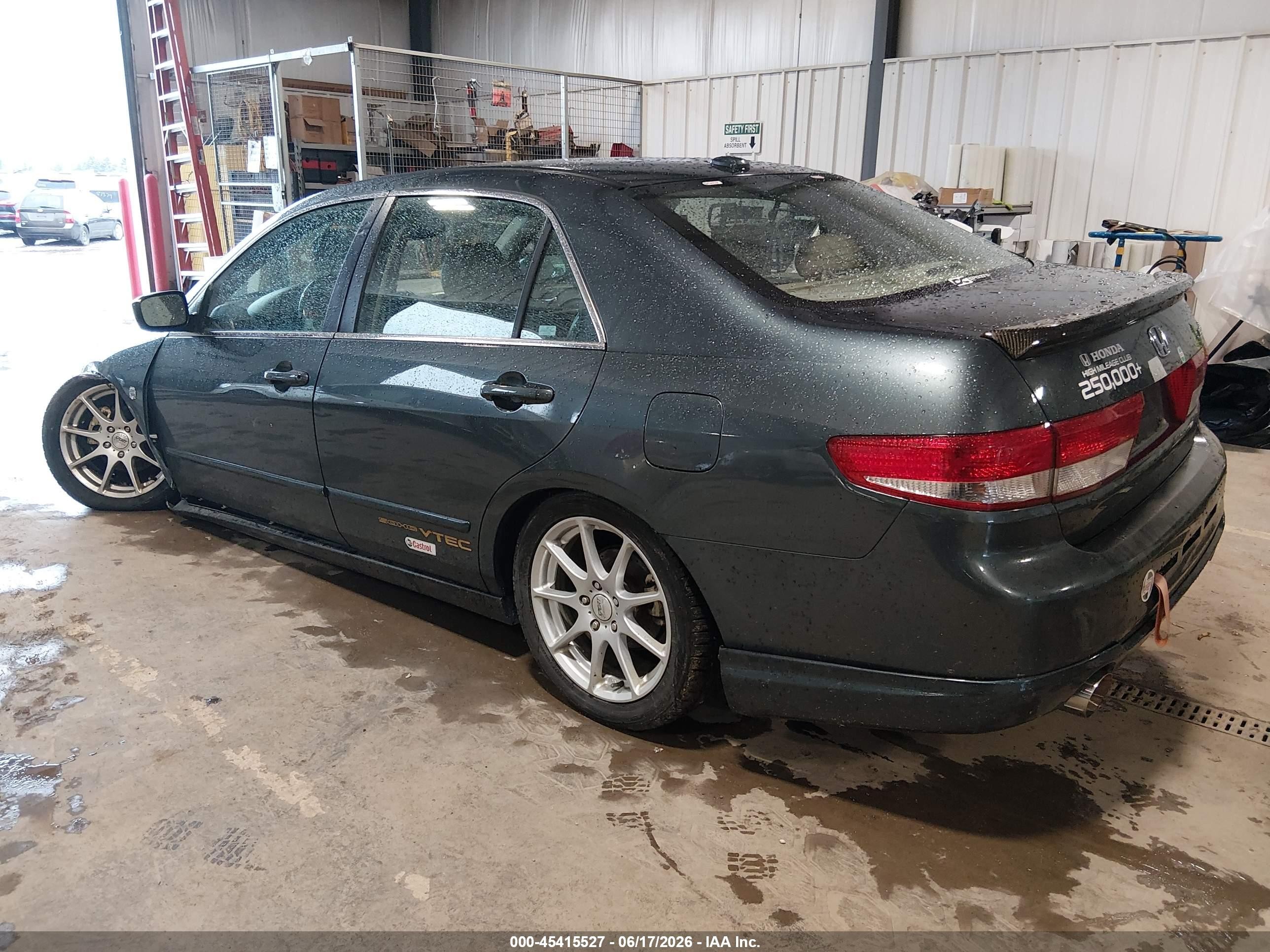 2004 Honda Accord 3.0 Ex Green vin: 1HGCM66504A092137