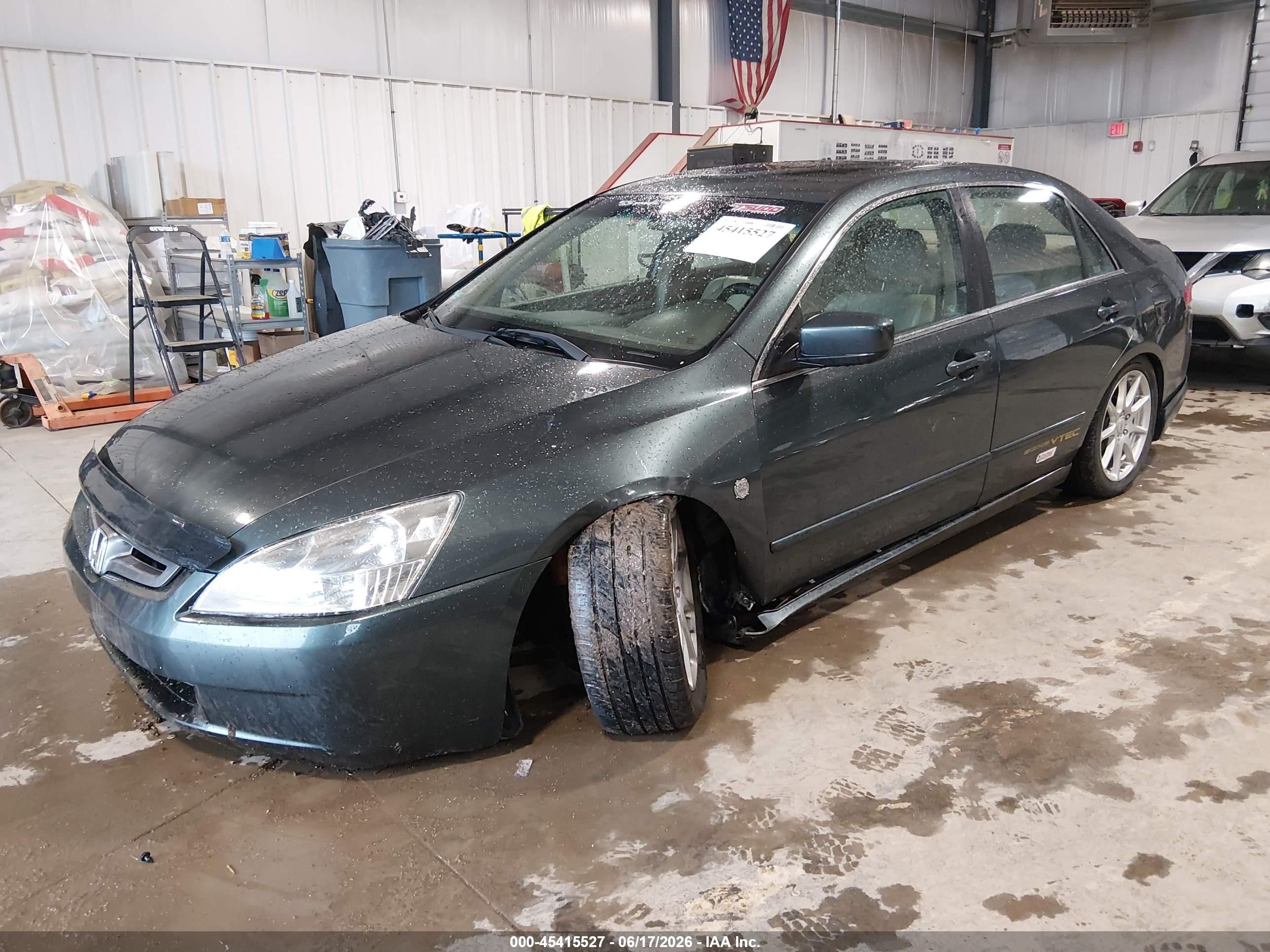 2004 Honda Accord 3.0 Ex Green vin: 1HGCM66504A092137