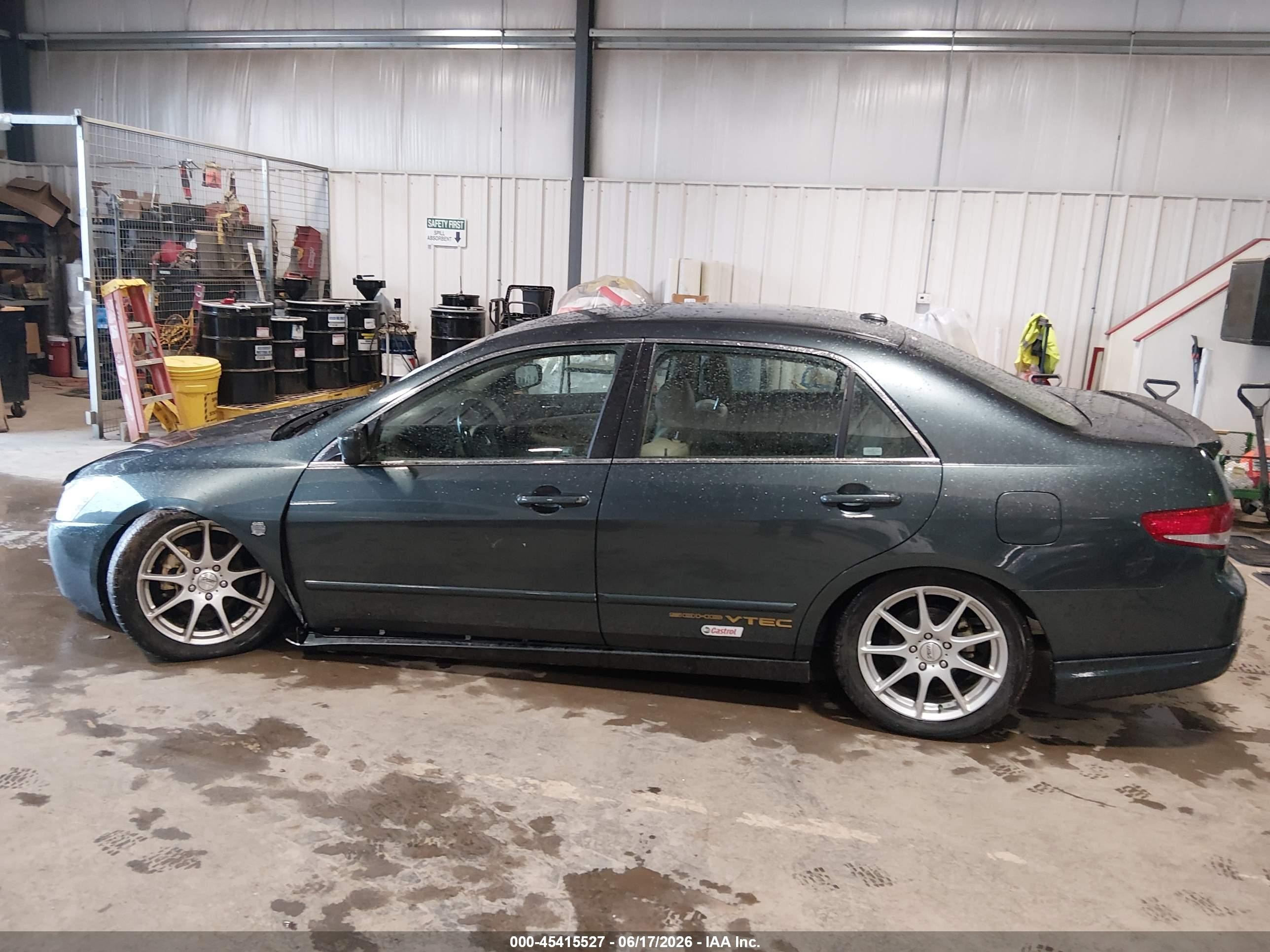 2004 Honda Accord 3.0 Ex Green vin: 1HGCM66504A092137