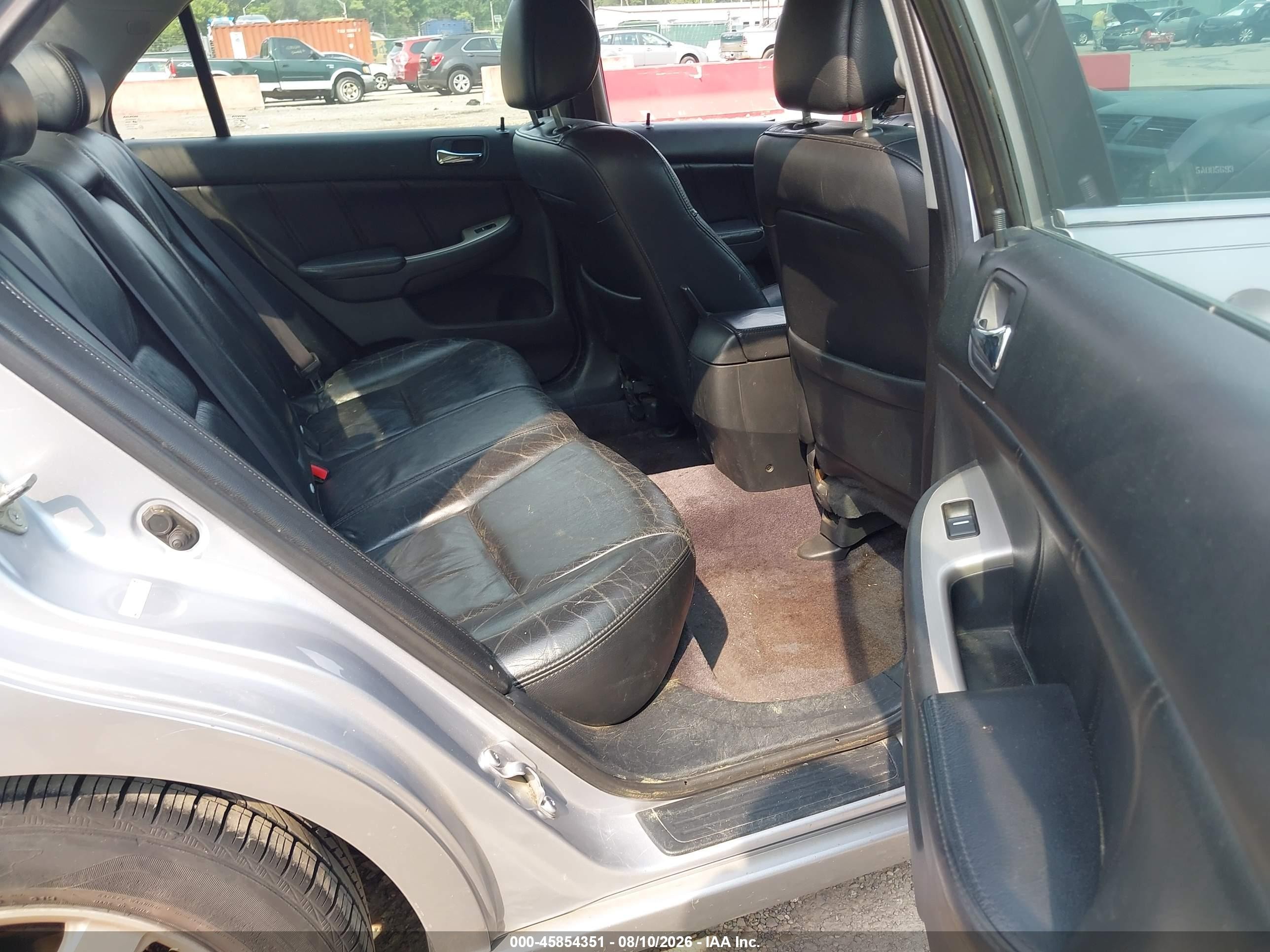 2005 Honda Accord 3.0 Ex Silver vin: 1HGCM66505A005693