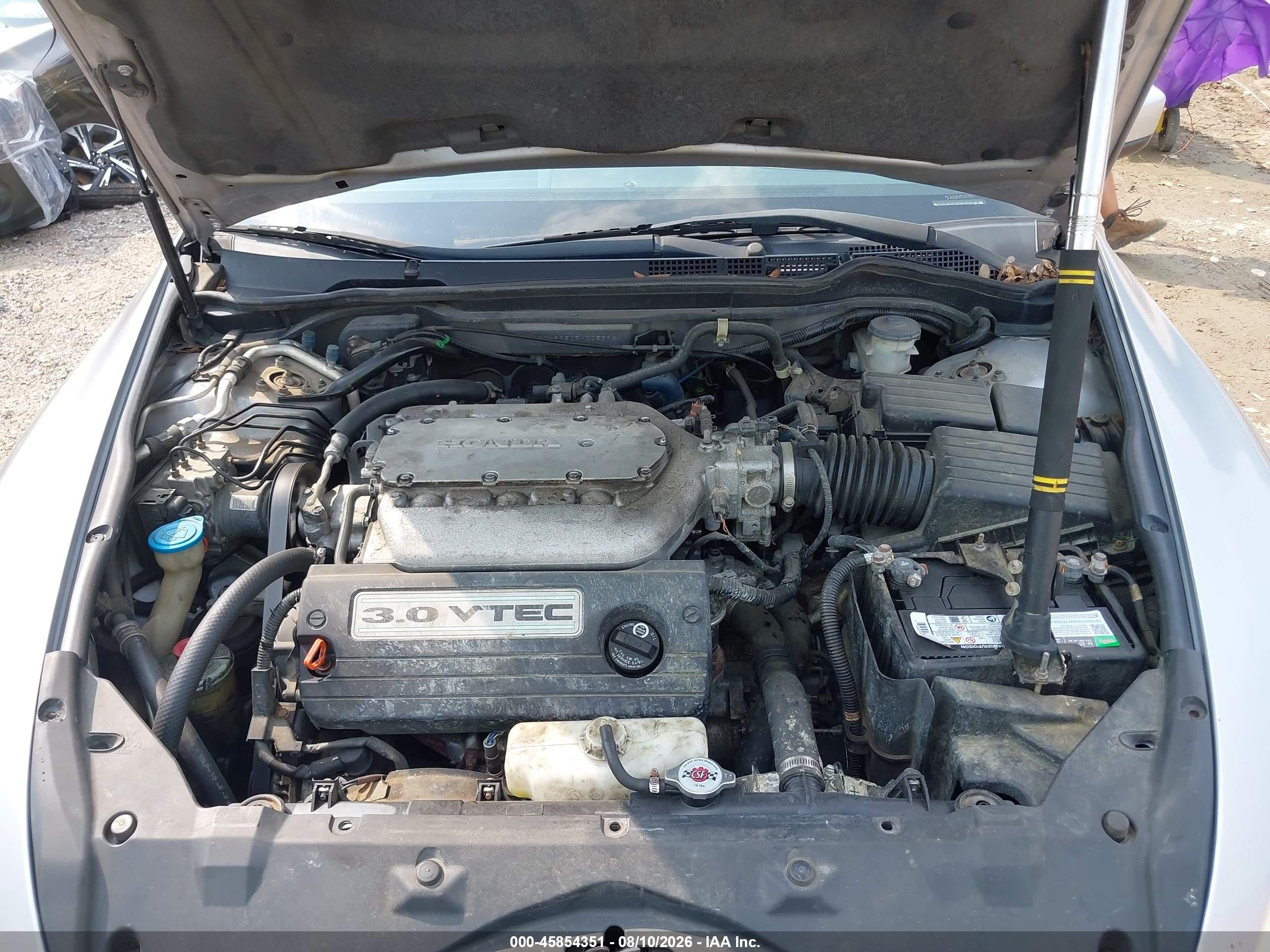 2005 Honda Accord 3.0 Ex Silver vin: 1HGCM66505A005693