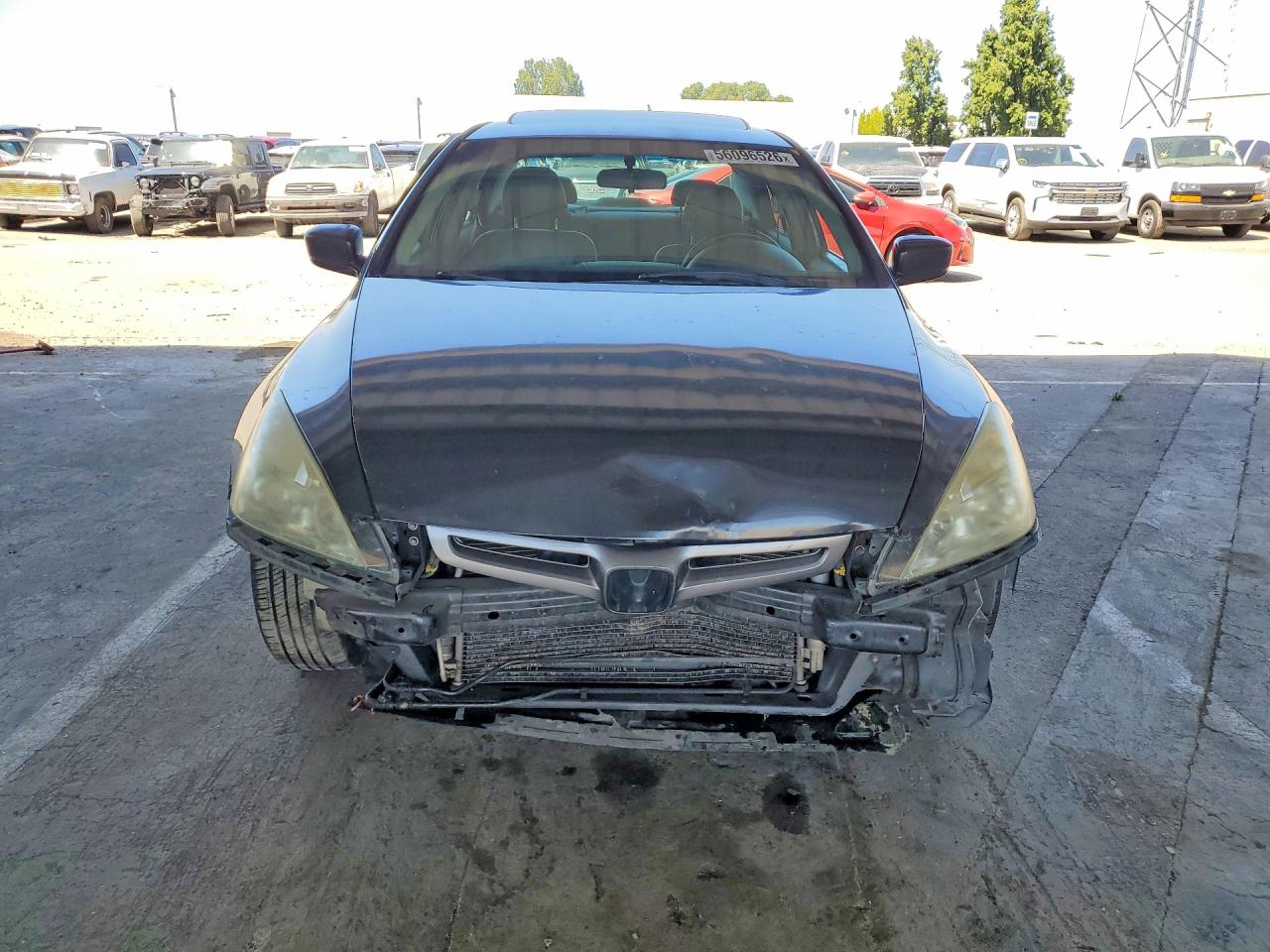 2005 Honda Accord Ex Угольный vin: 1HGCM66505A016998