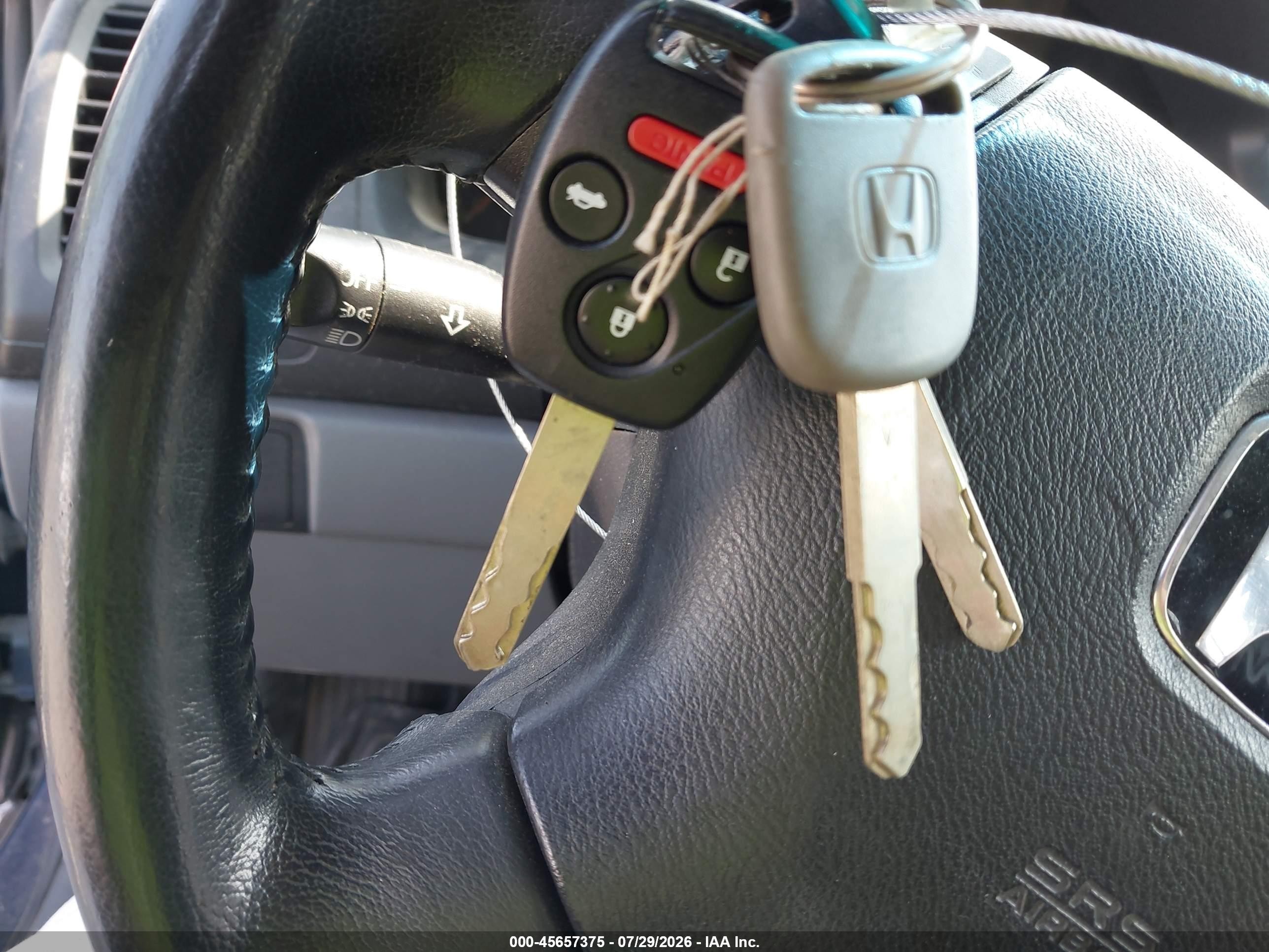 2005 Honda Accord 3.0 Ex Blue vin: 1HGCM66505A021845