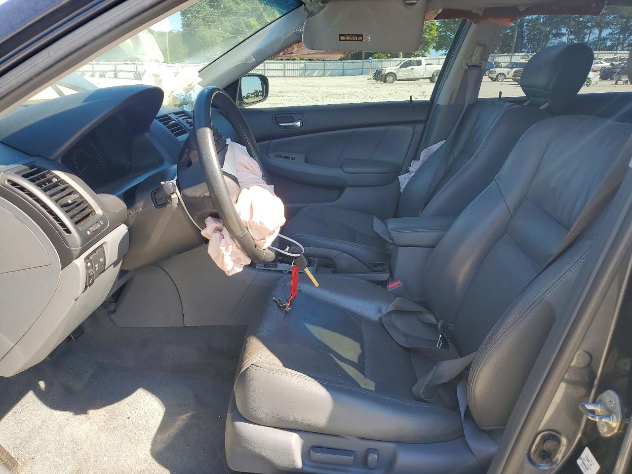 2005 Honda Accord Ex Gray vin: 1HGCM66505A032196