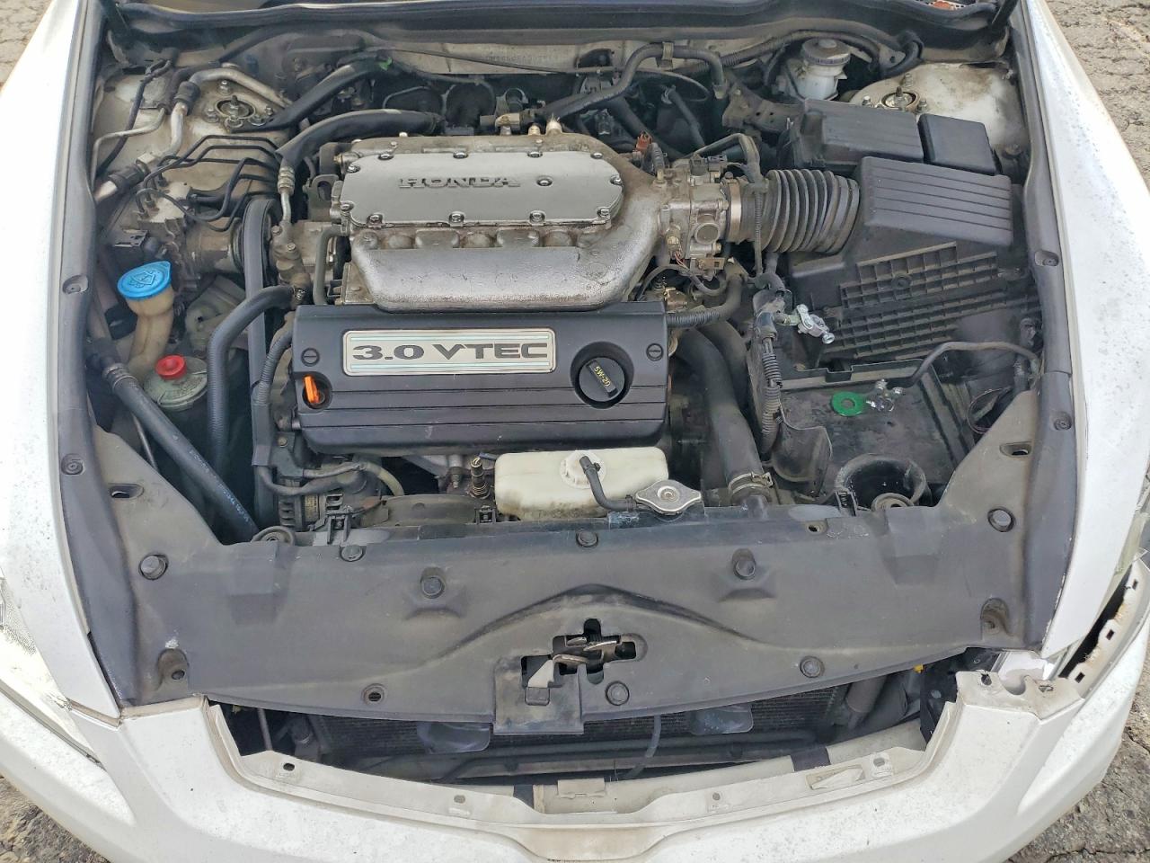 2005 Honda Accord Ex White vin: 1HGCM66505A039889