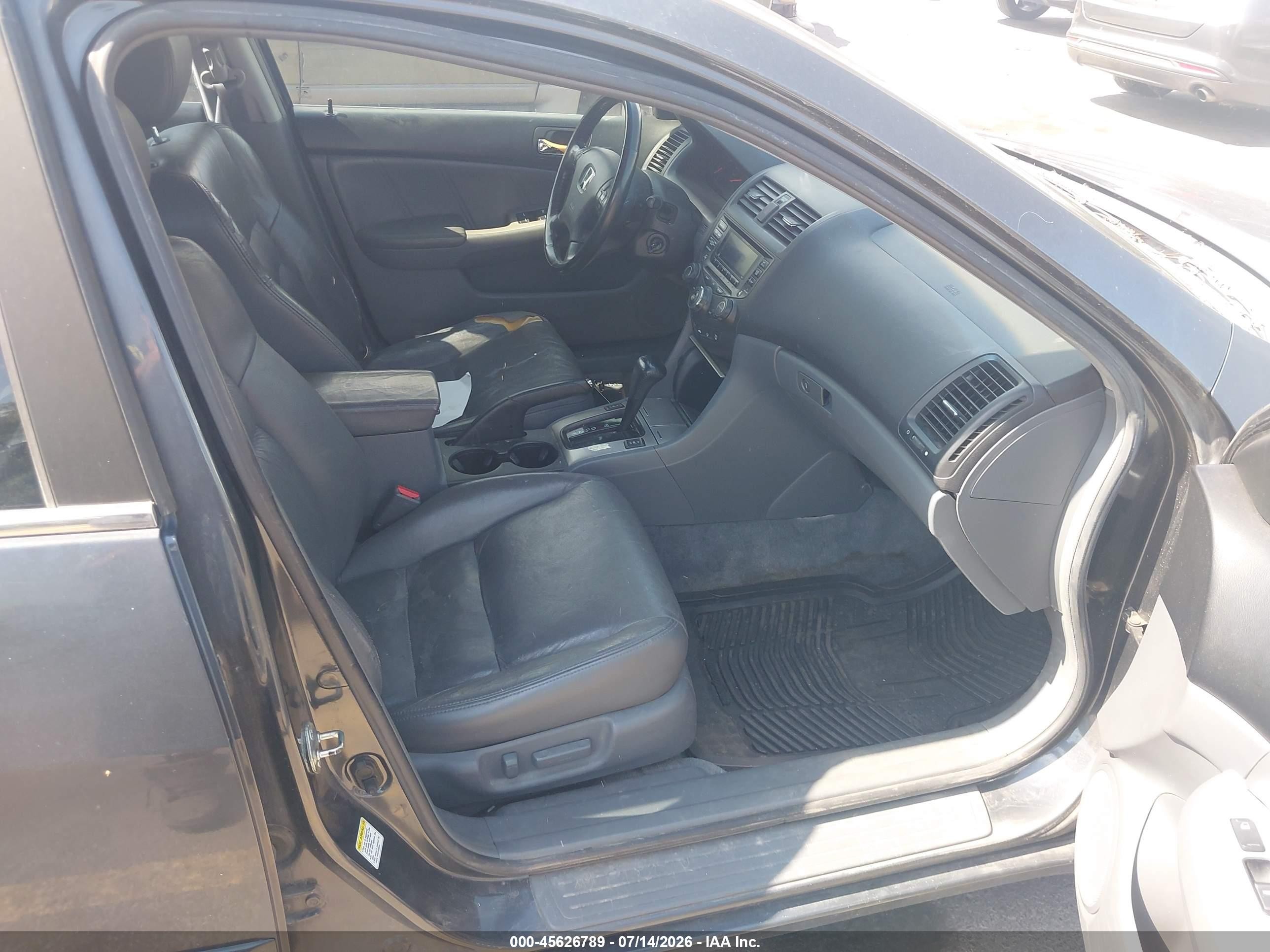2005 Honda Accord 3.0 Ex Blue vin: 1HGCM66505A056725
