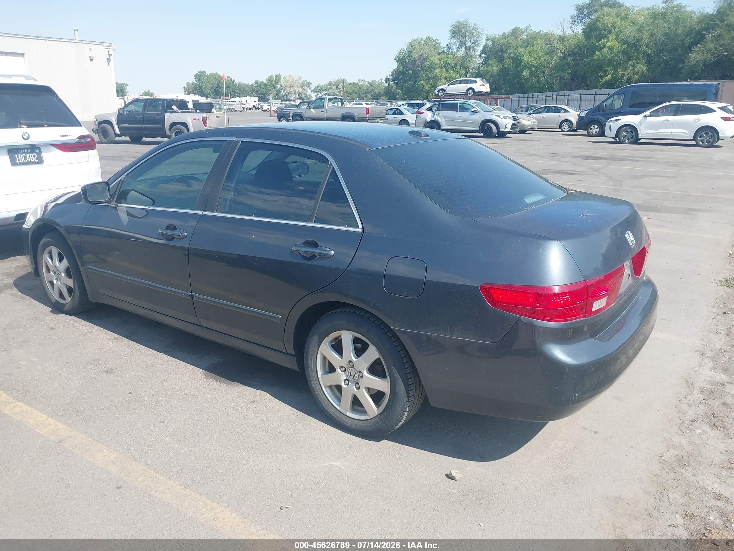 2005 Honda Accord 3.0 Ex Blue vin: 1HGCM66505A056725