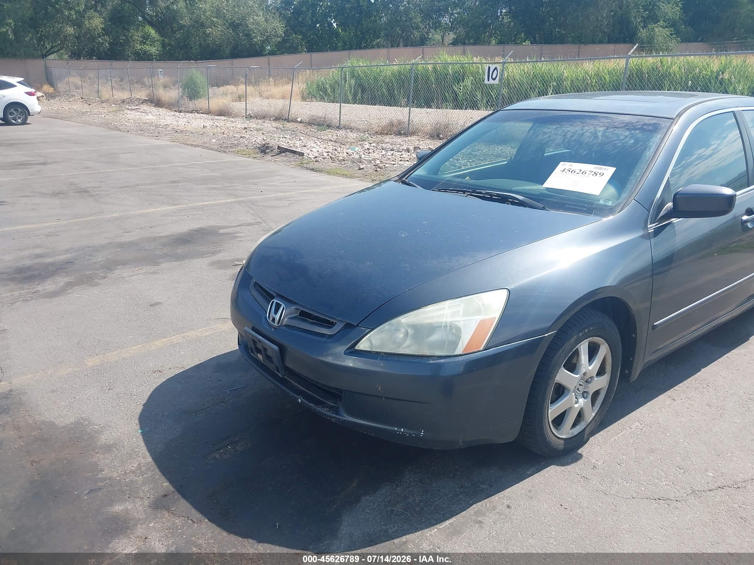 2005 Honda Accord 3.0 Ex Blue vin: 1HGCM66505A056725