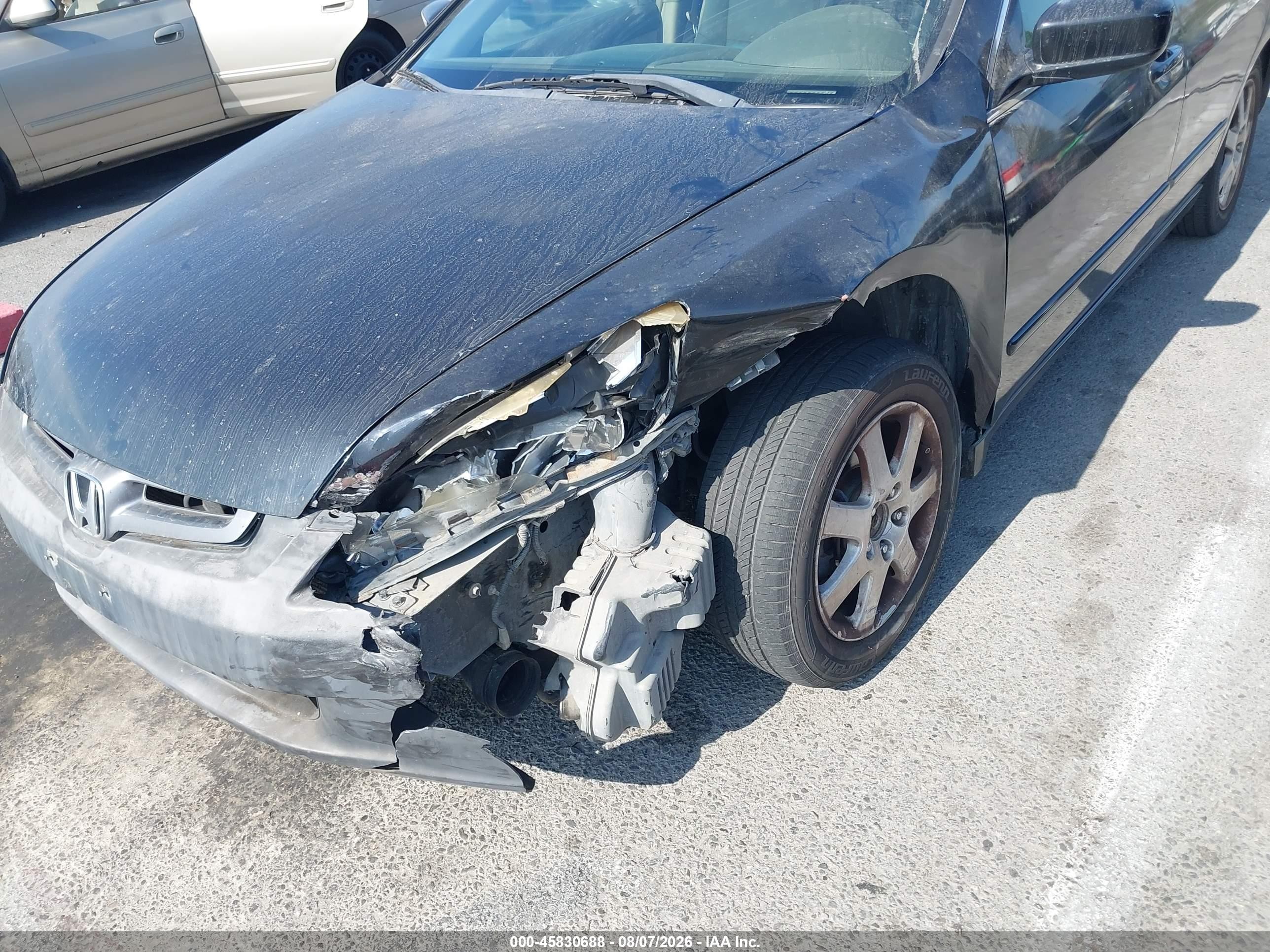 2005 Honda Accord 3.0 Ex Black vin: 1HGCM66505A073850