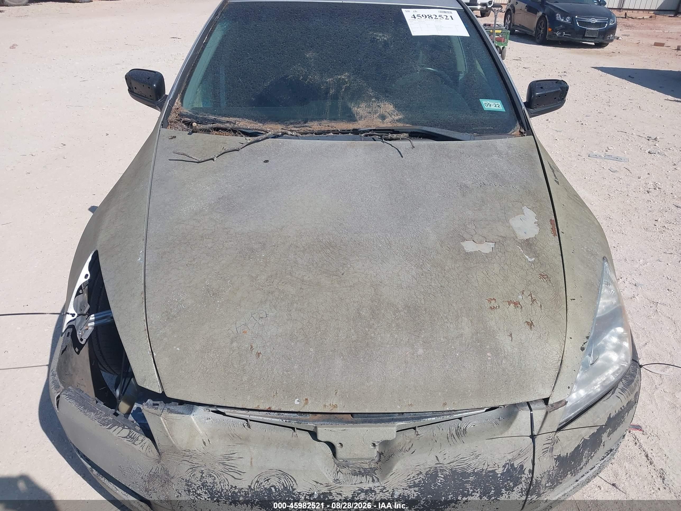 2005 Honda Accord 3.0 Ex Серебряный vin: 1HGCM66505A077879