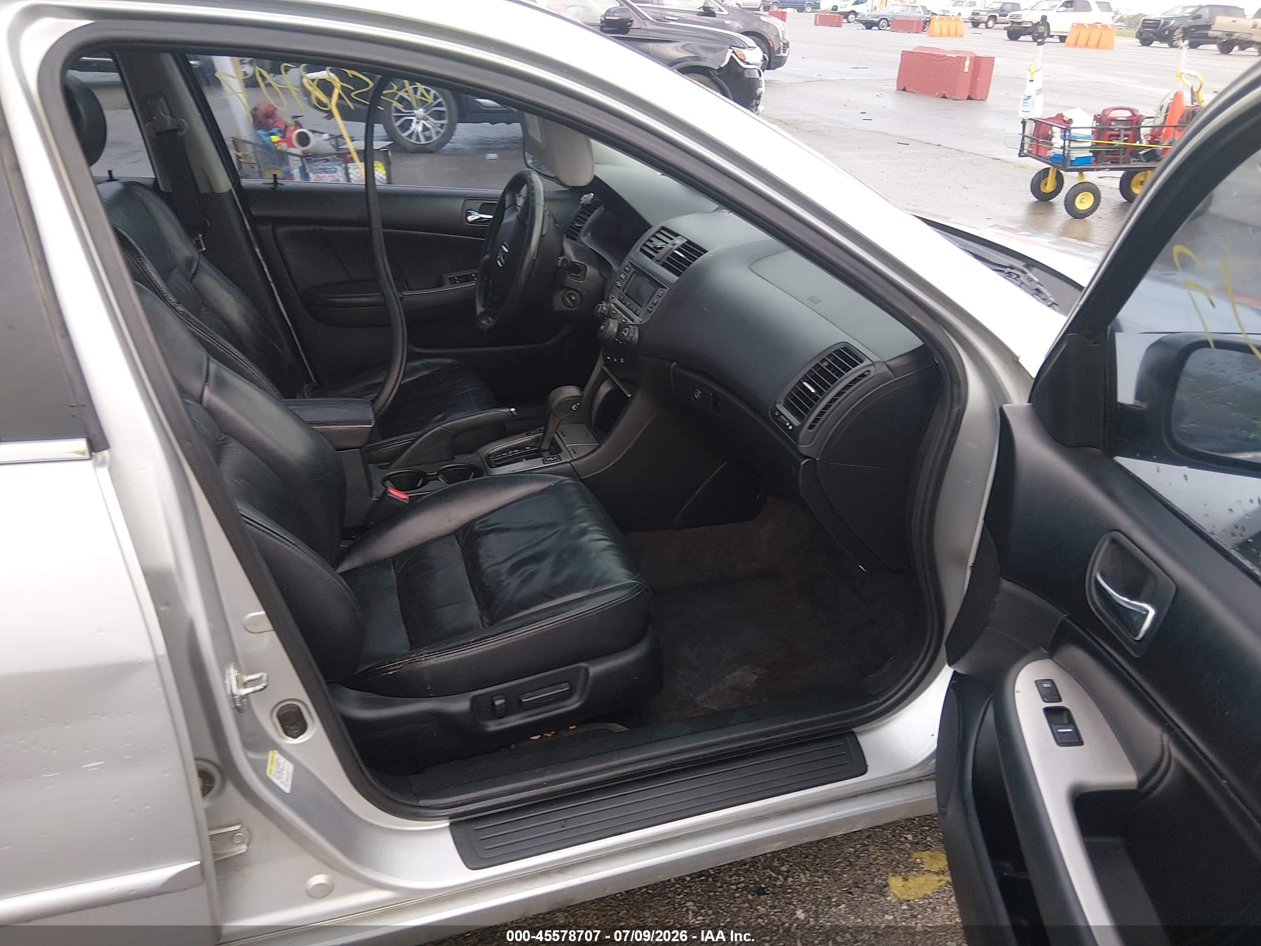 2006 Honda Accord 3.0 Ex Silver vin: 1HGCM66506A008417