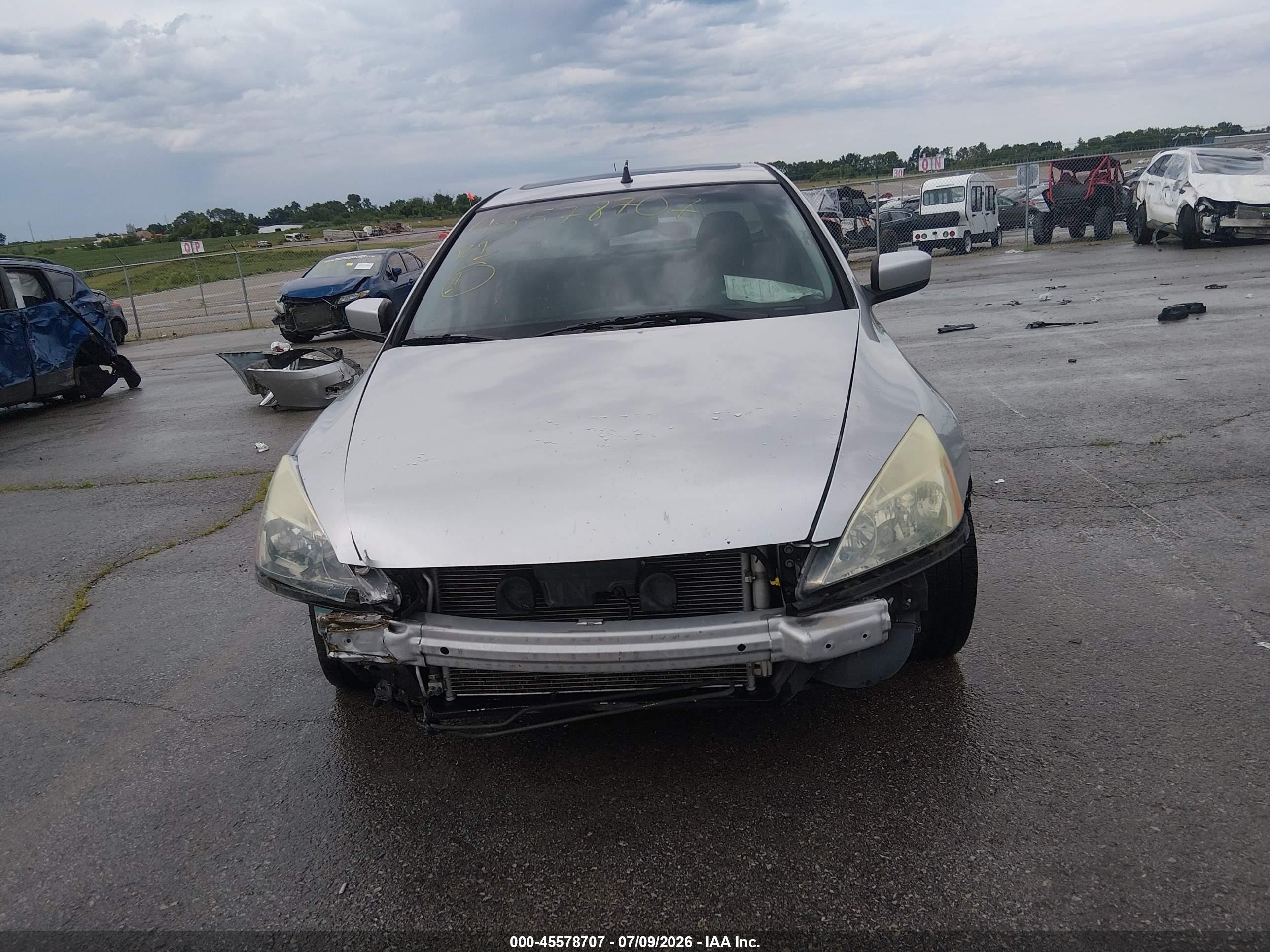 2006 Honda Accord 3.0 Ex Silver vin: 1HGCM66506A008417