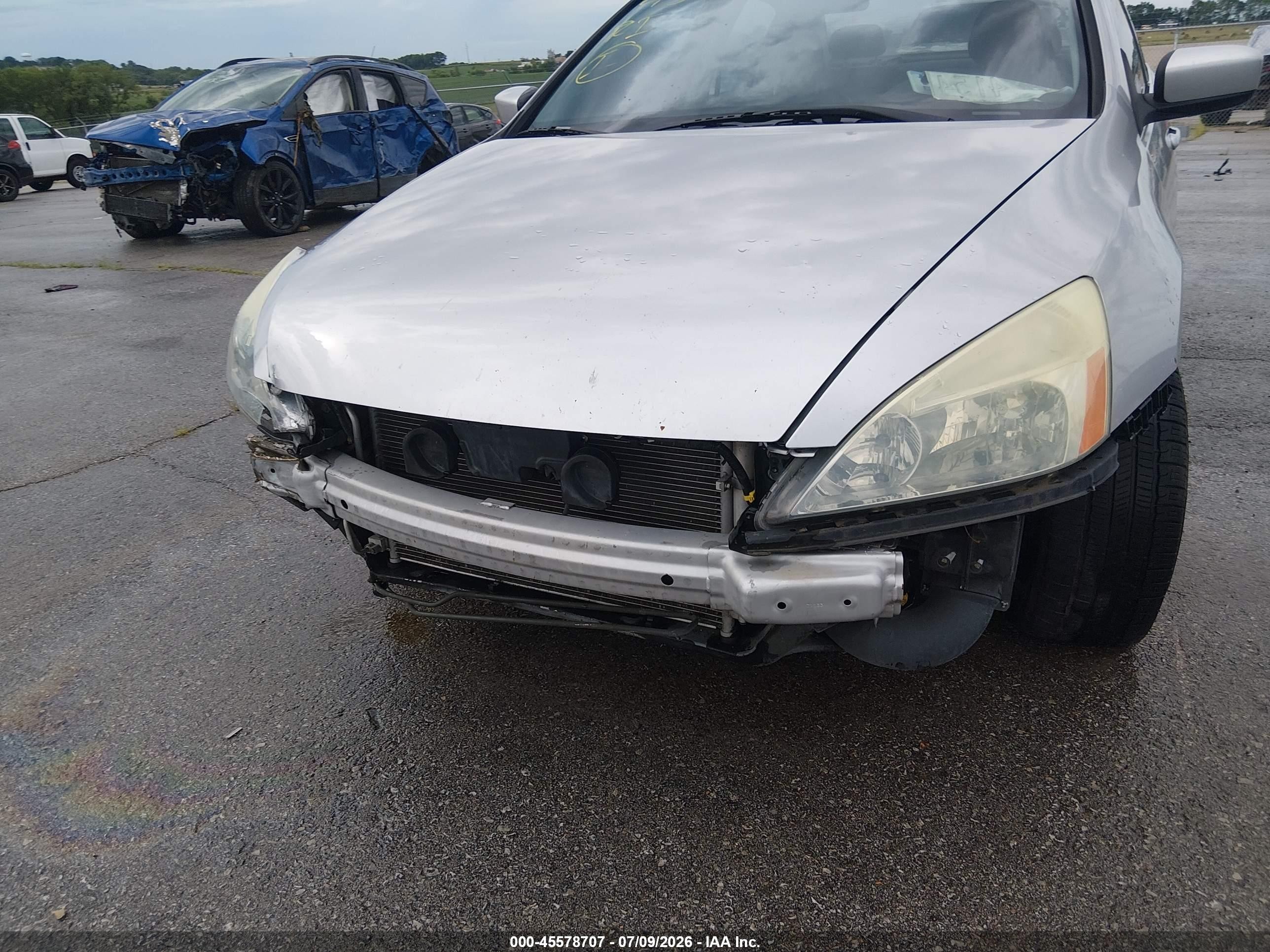 2006 Honda Accord 3.0 Ex Silver vin: 1HGCM66506A008417
