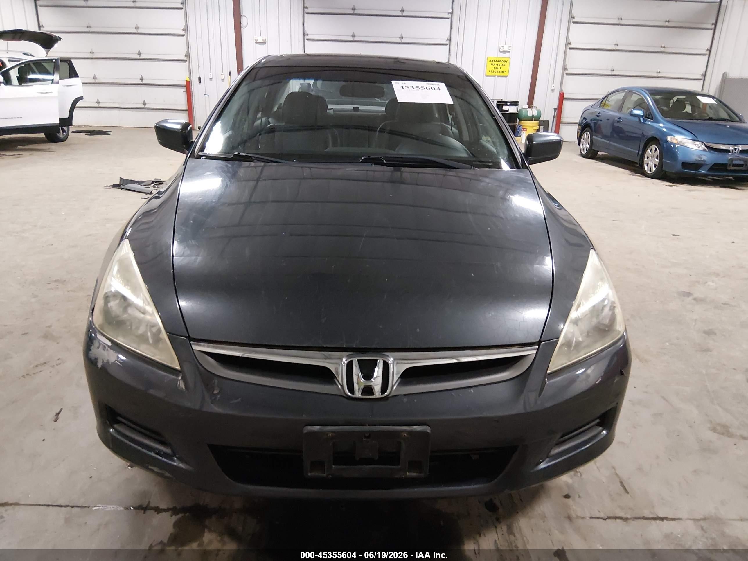 2006 Honda Accord 3.0 Ex Gray vin: 1HGCM66506A033222