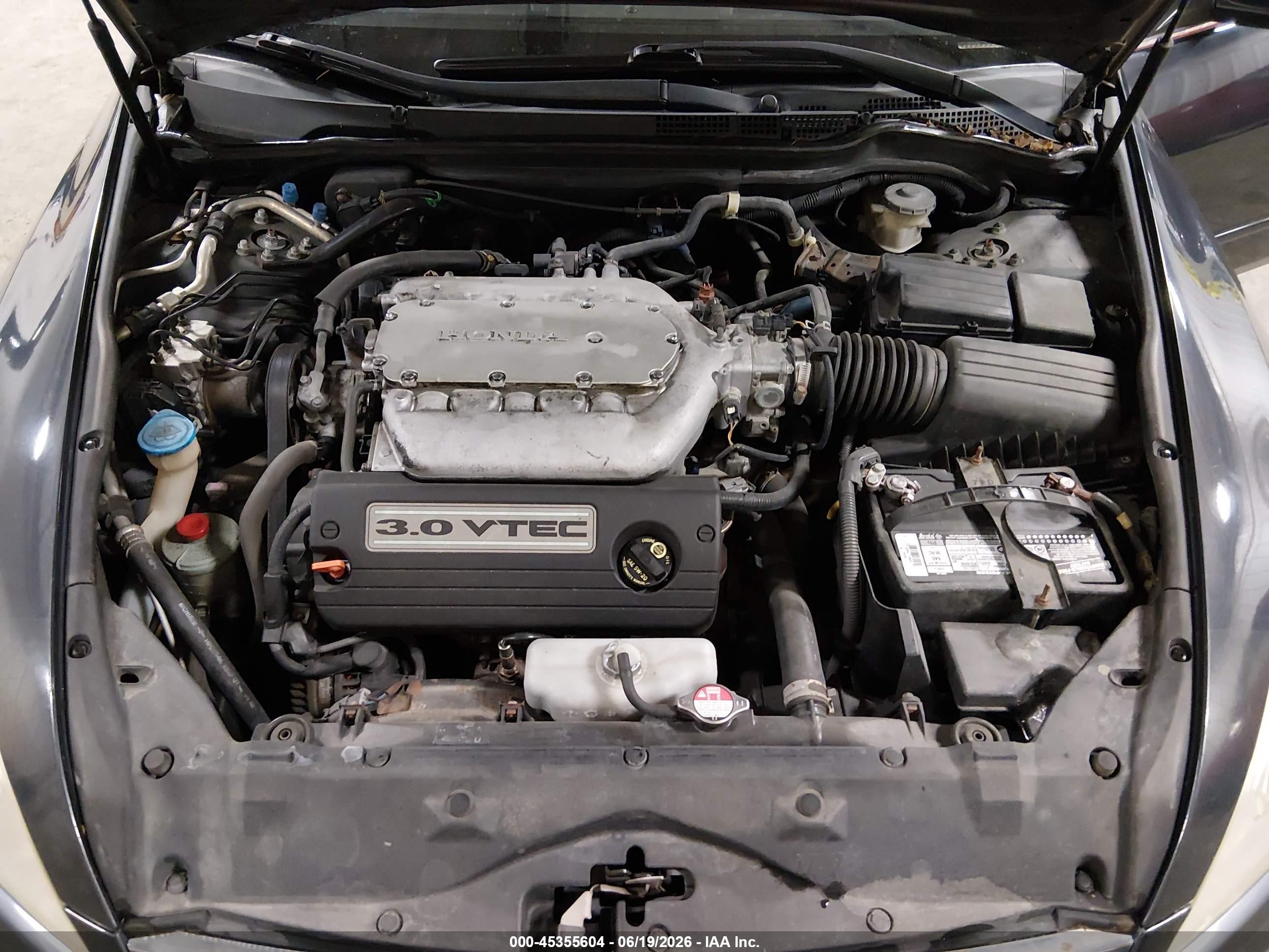 2006 Honda Accord 3.0 Ex Gray vin: 1HGCM66506A033222