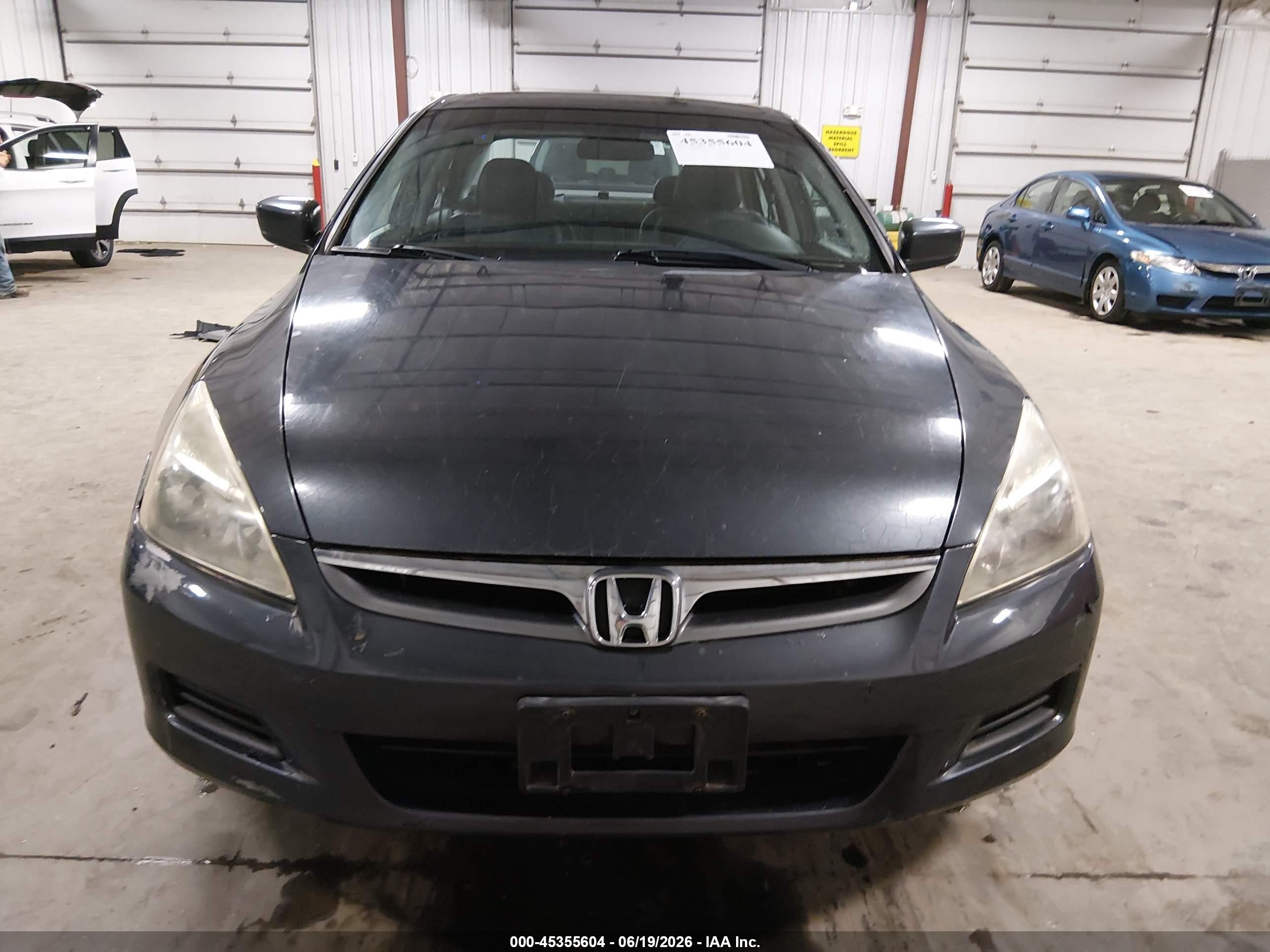 2006 Honda Accord 3.0 Ex Gray vin: 1HGCM66506A033222