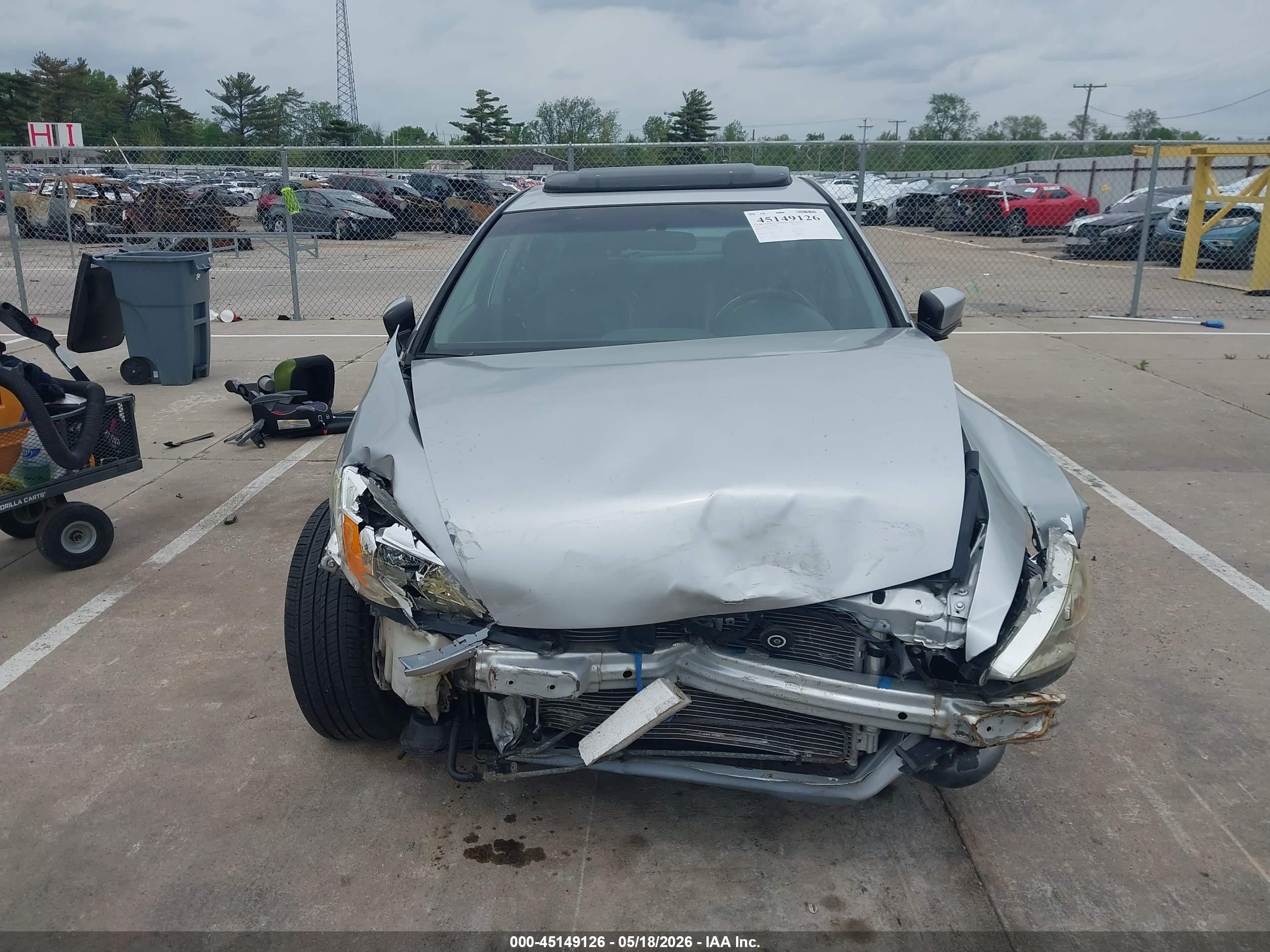 2006 Honda Accord 3.0 Ex Gray vin: 1HGCM66506A042891