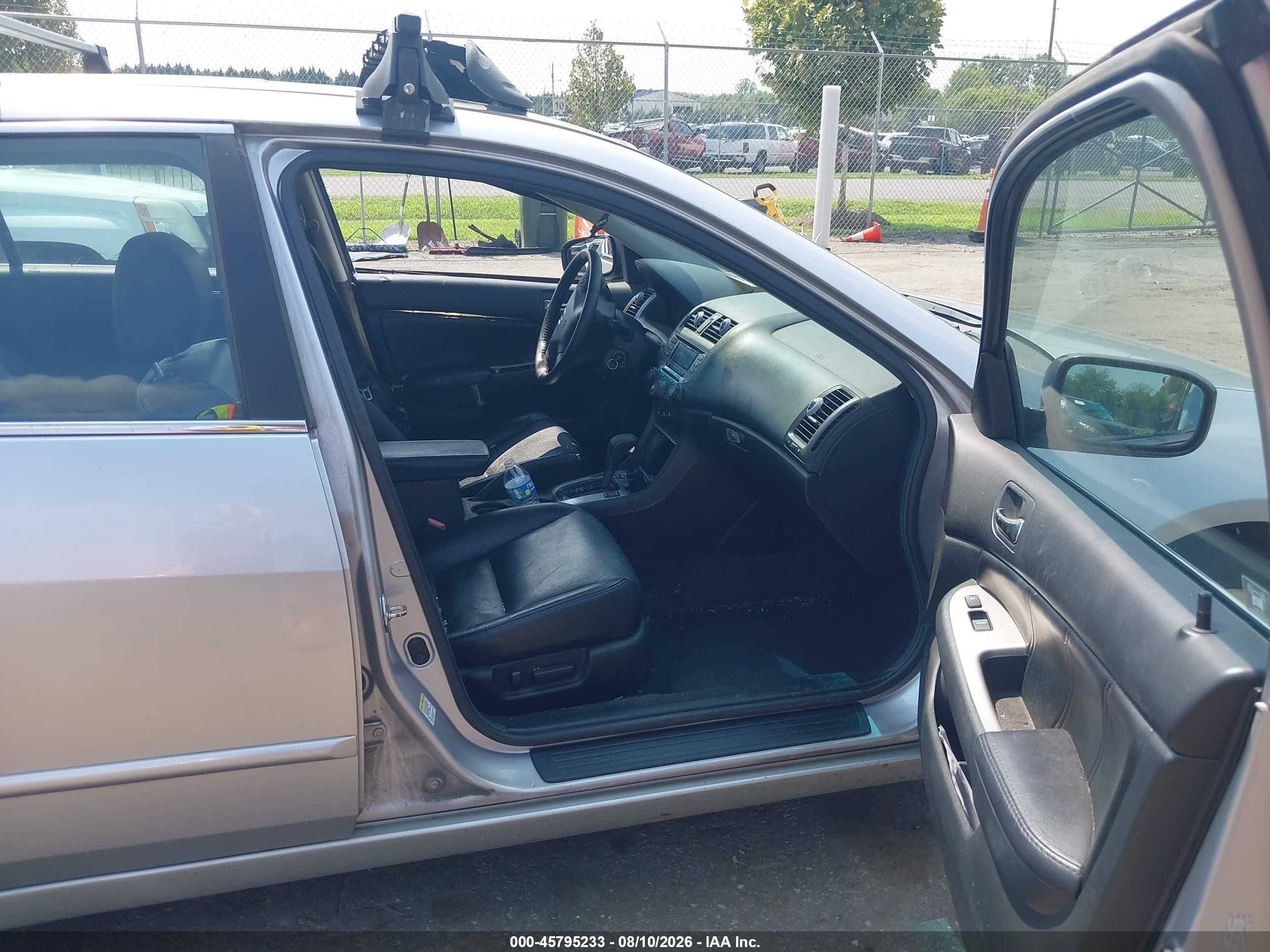 2006 Honda Accord 3.0 Ex Серебряный vin: 1HGCM66506A054636
