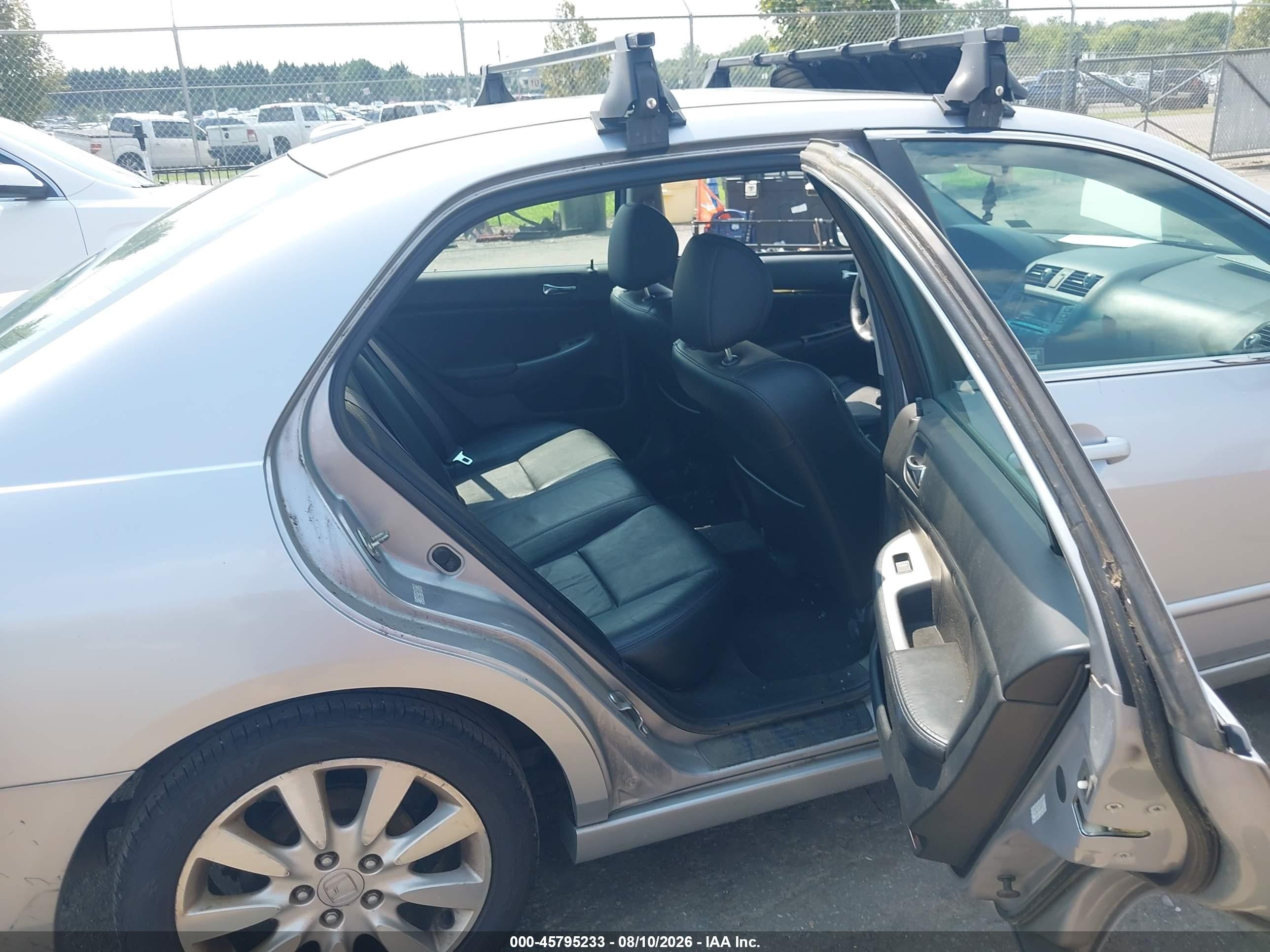 2006 Honda Accord 3.0 Ex Серебряный vin: 1HGCM66506A054636