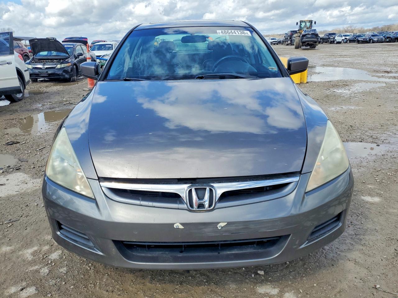 2006 Honda Accord Gray vin: 1HGCM66506A064101