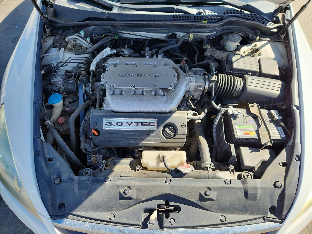 2007 Honda Accord Ex White vin: 1HGCM66507A011190