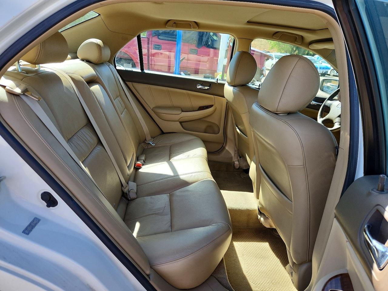 2007 Honda Accord Ex White vin: 1HGCM66507A011190