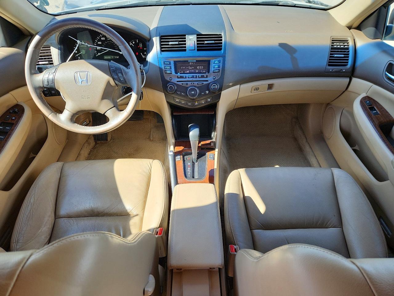 2007 Honda Accord Ex White vin: 1HGCM66507A011190