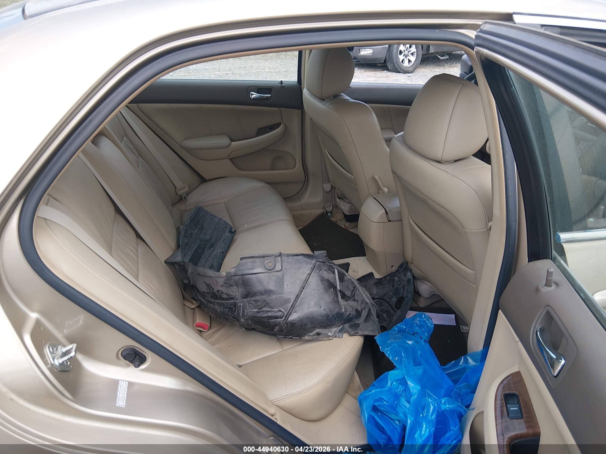 2007 Honda Accord 3.0 Ex Gold vin: 1HGCM66507A013747