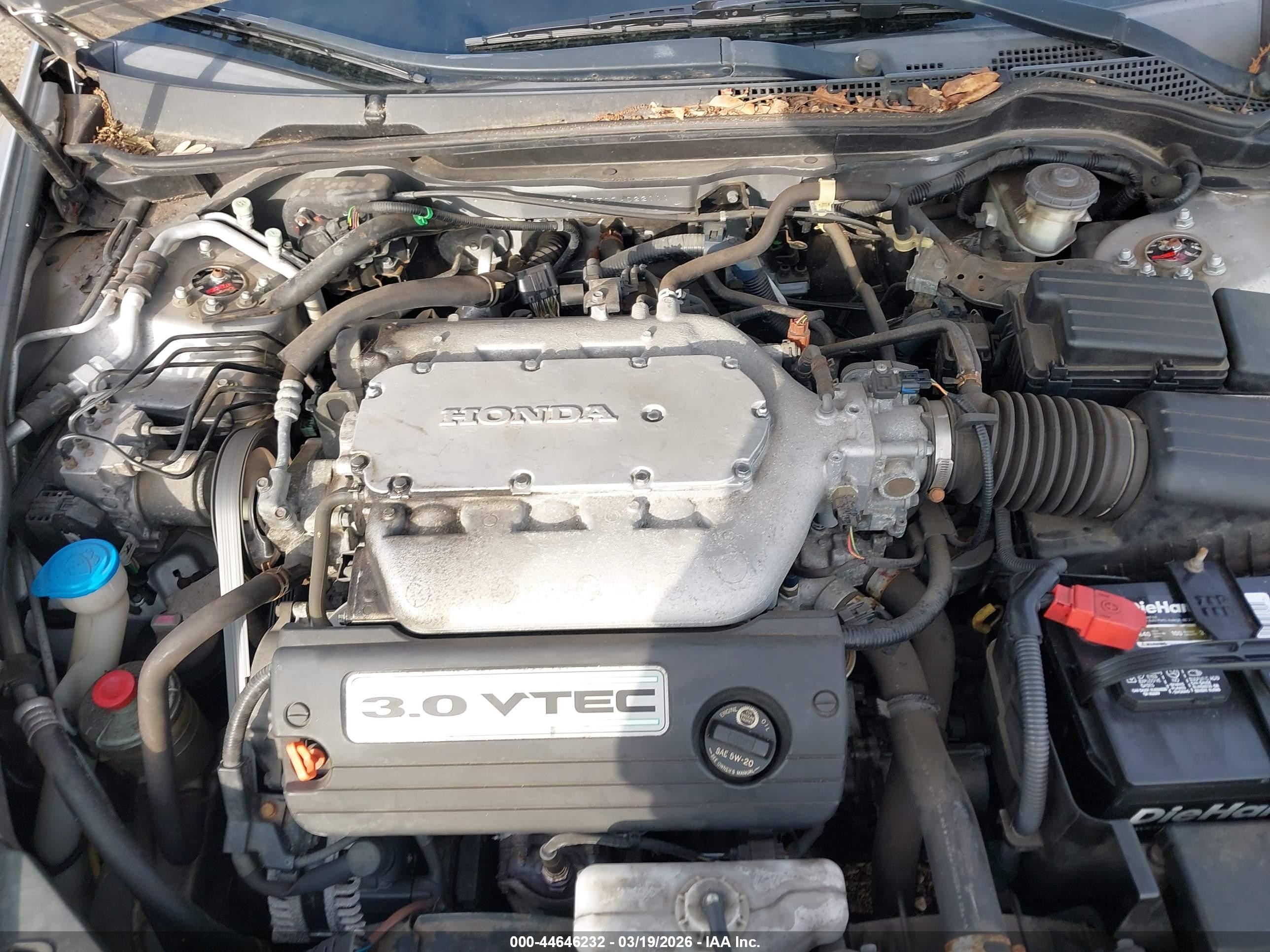 2007 Honda Accord 3.0 Ex Silver vin: 1HGCM66507A022111