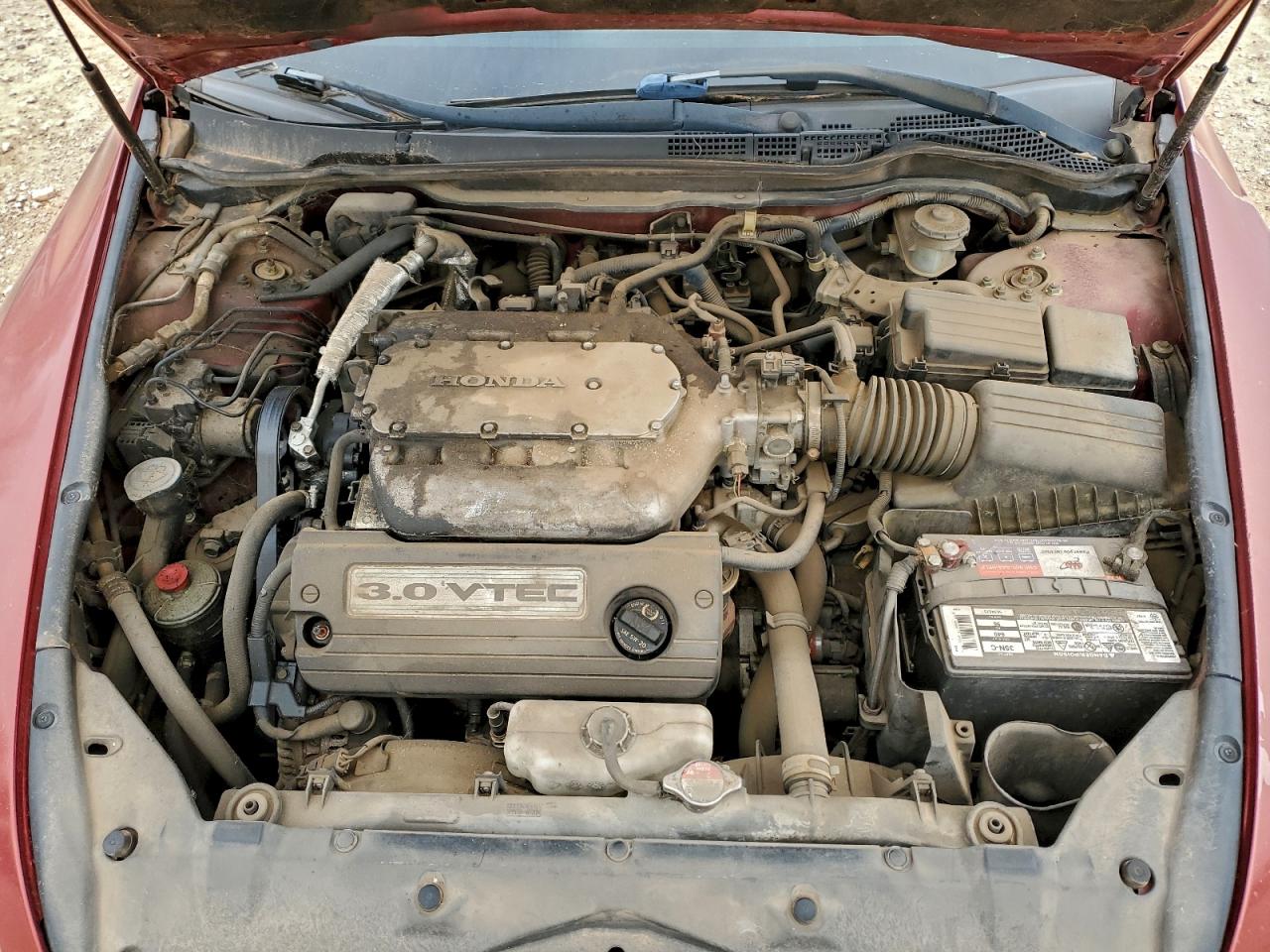 2007 Honda Accord Ex Red vin: 1HGCM66507A024151