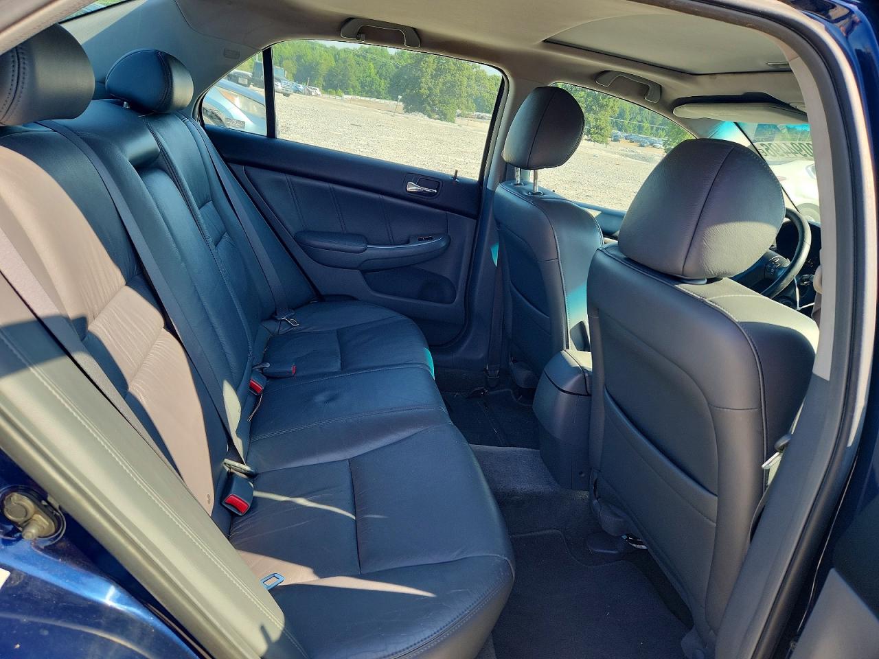 2007 Honda Accord Ex Blue vin: 1HGCM66507A032718