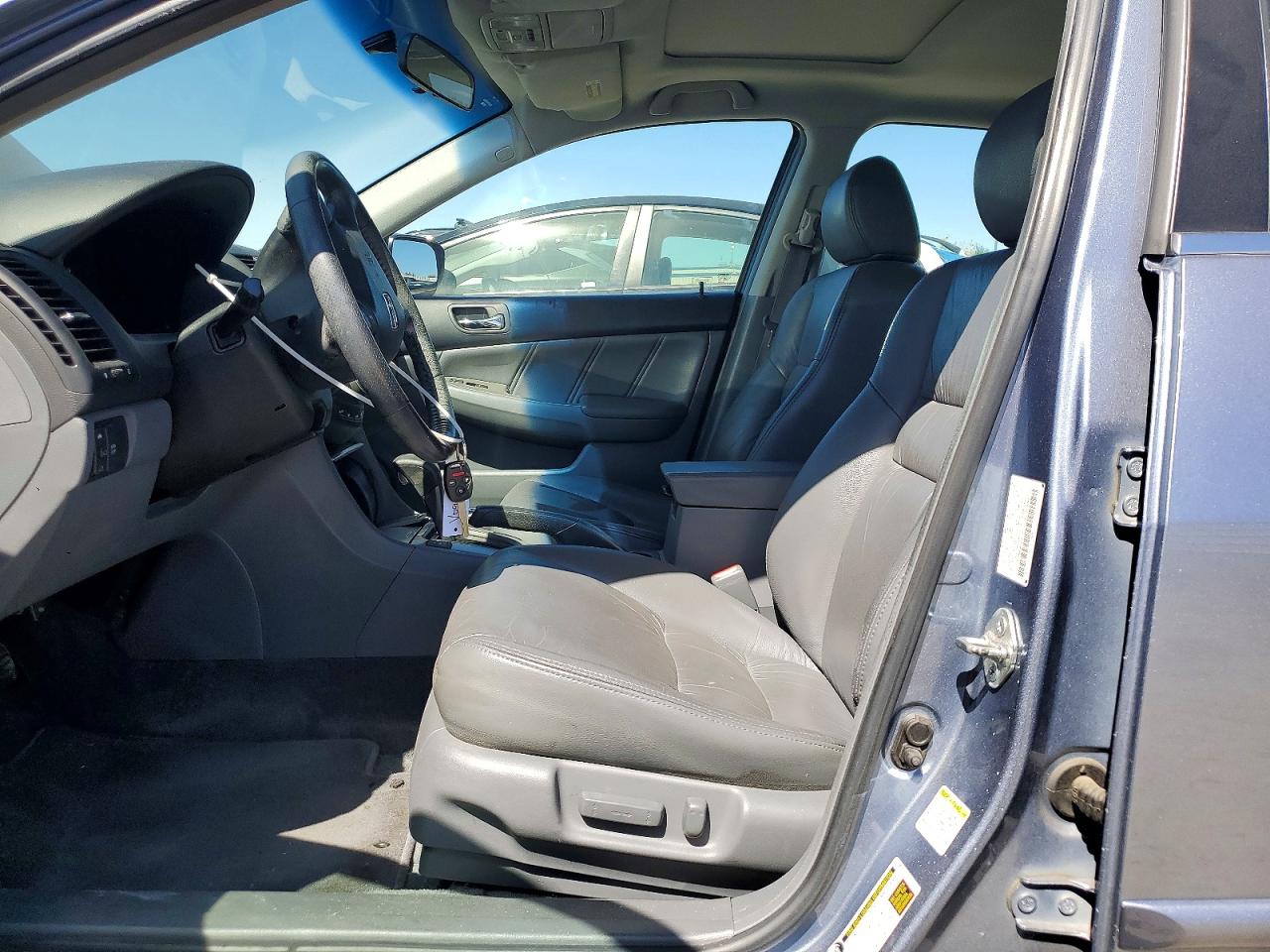 2007 Honda Accord Ex Синий vin: 1HGCM66507A042701