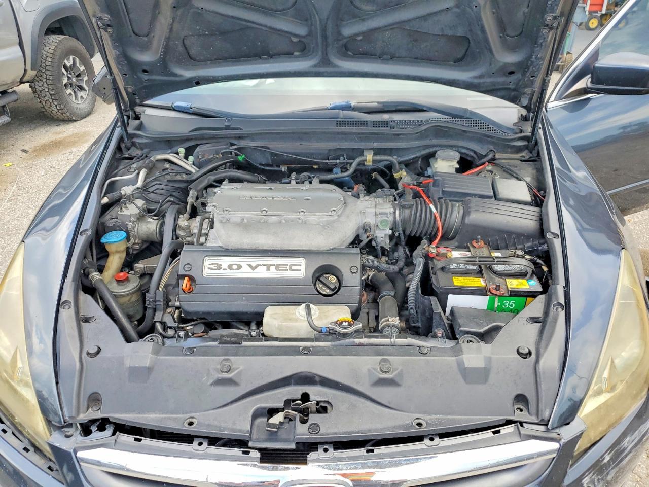2007 Honda Accord Ex Gray vin: 1HGCM66507A056646