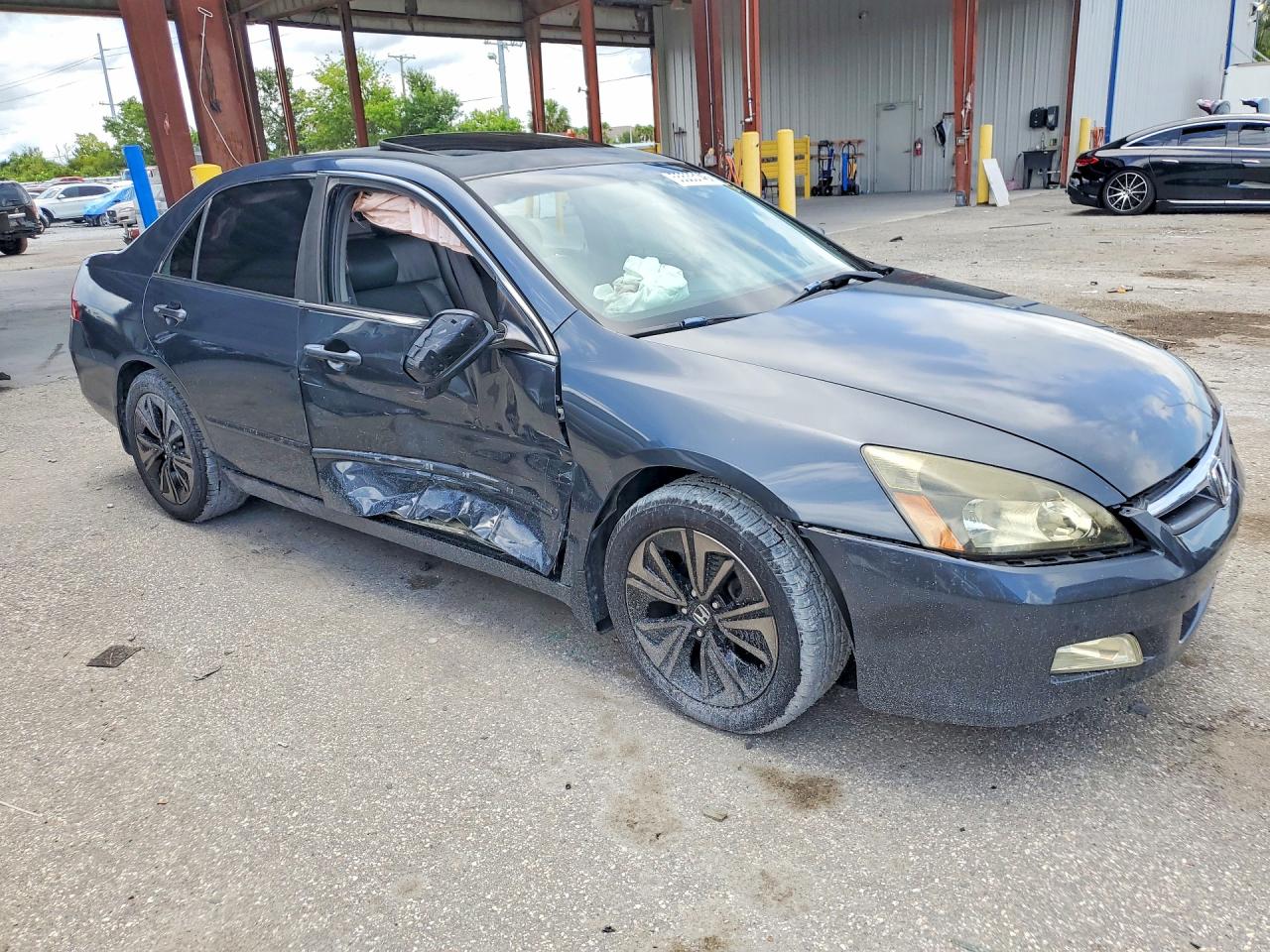 2007 Honda Accord Ex Gray vin: 1HGCM66507A056646