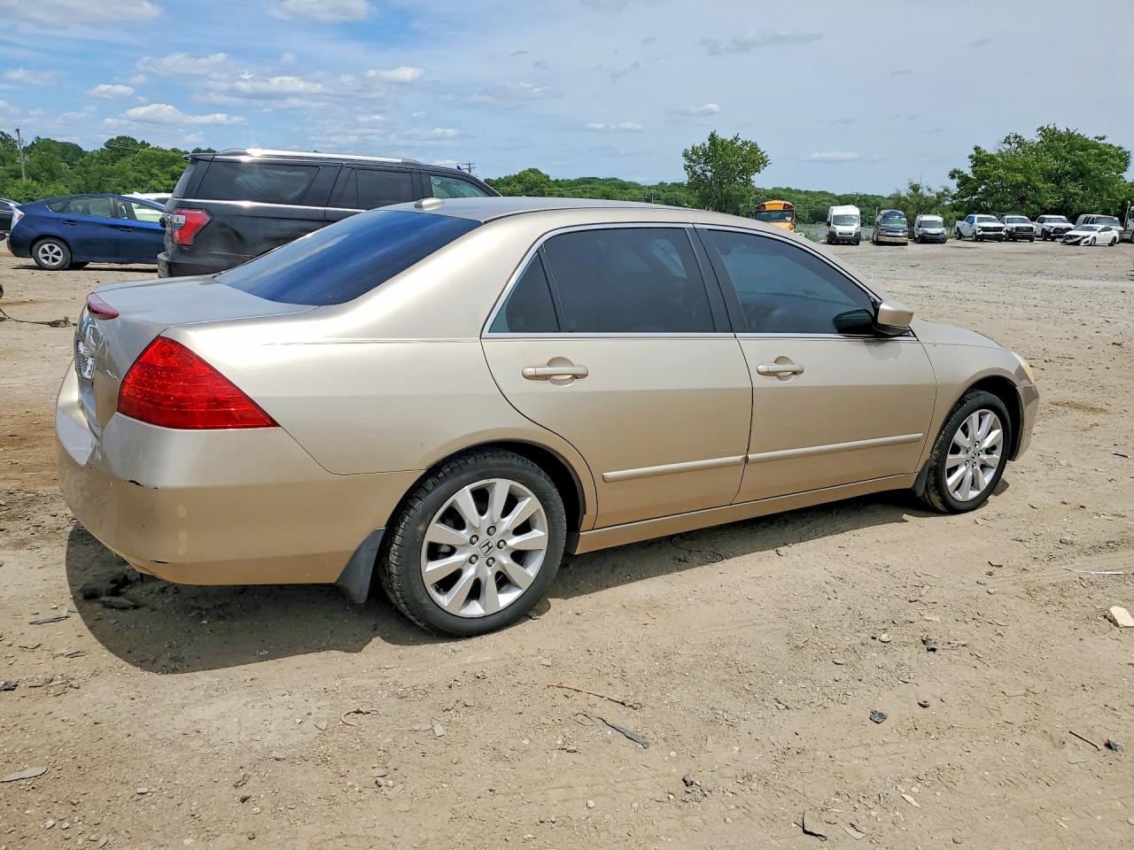 2007 Honda Accord Ex Gold vin: 1HGCM66507A089291