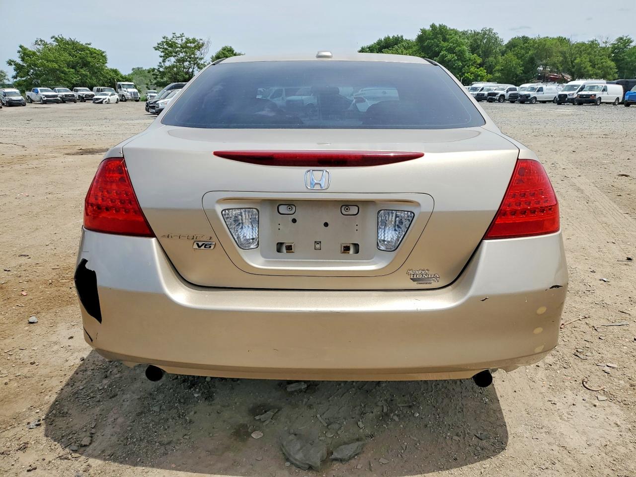 2007 Honda Accord Ex Gold vin: 1HGCM66507A089291